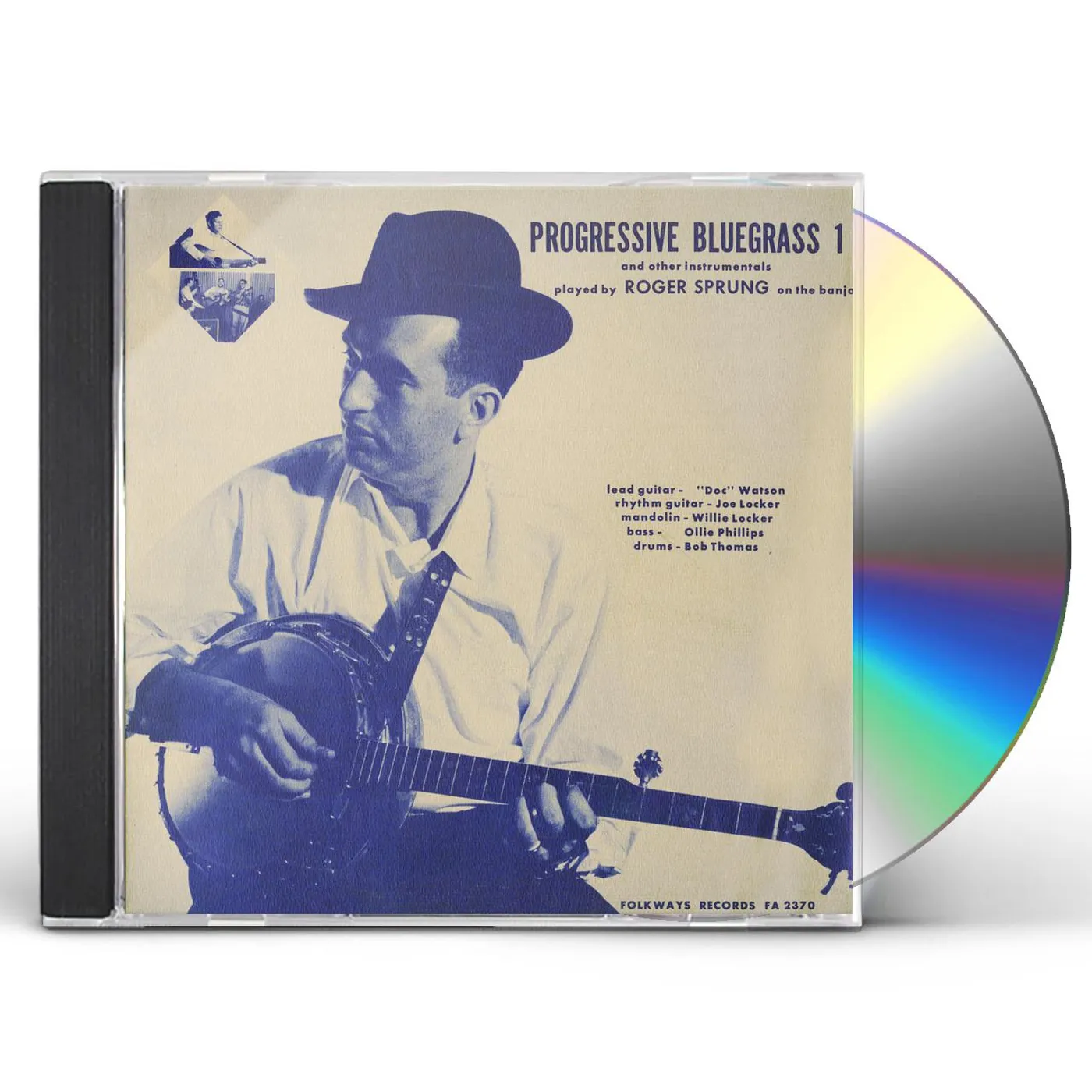 Roger Sprung PROGRESSIVE BLUEGRASS AND OTHER INSTRUMENTALS - VO CD