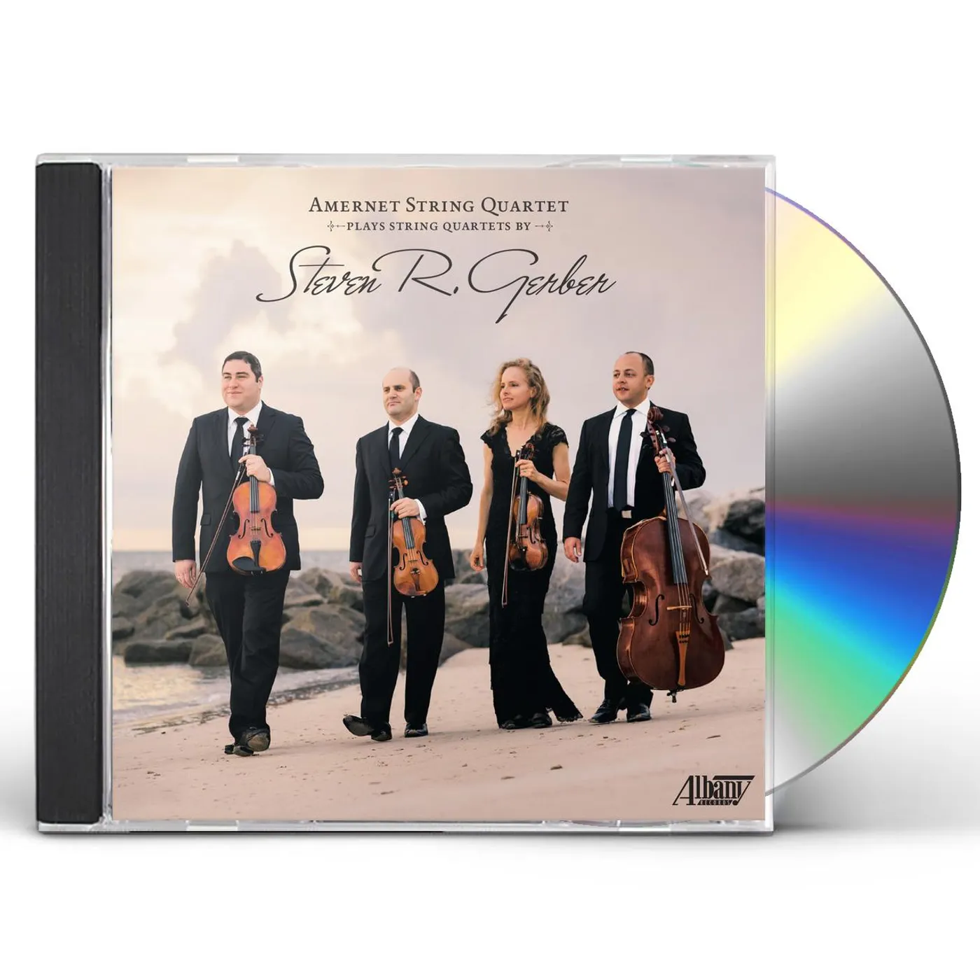 Steven Gerber AMERNET STRING QUARTET CD