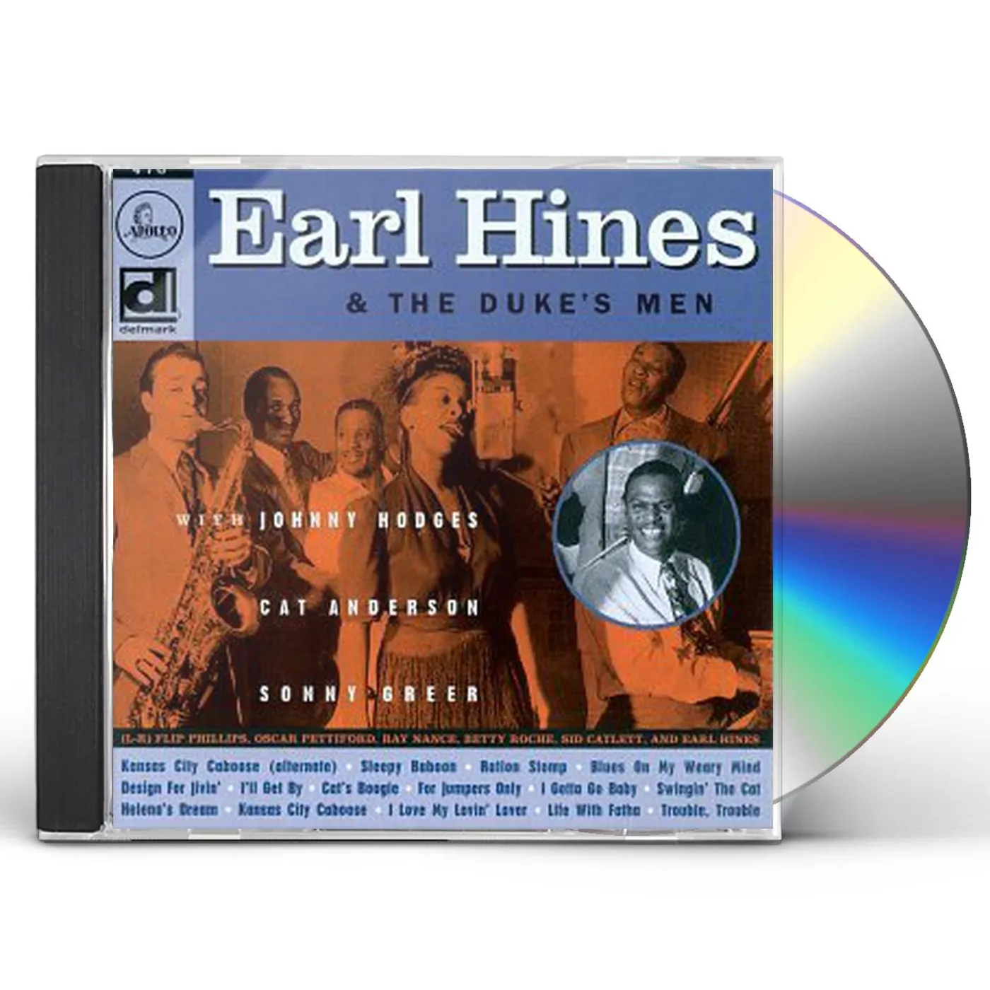 Earl Hines MEETS DUKE'S MEN CD