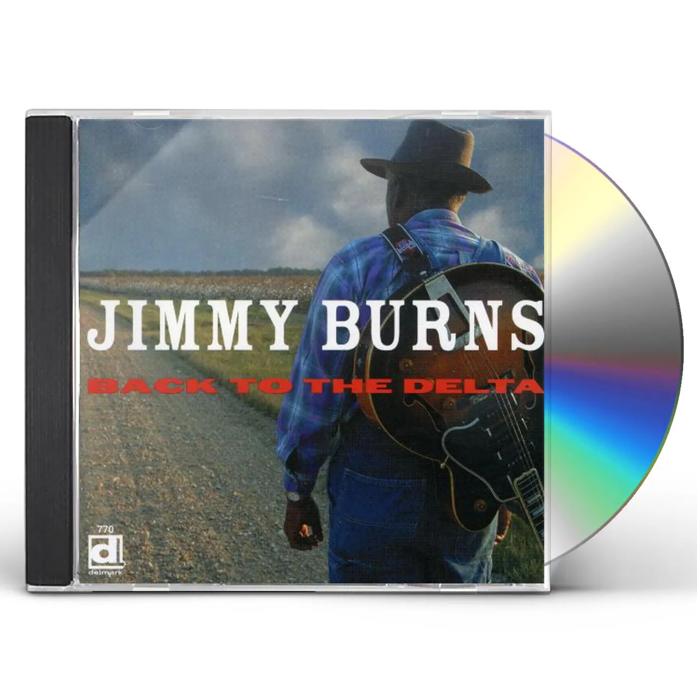 Jimmy Burns BACK TO THE DELTA CD