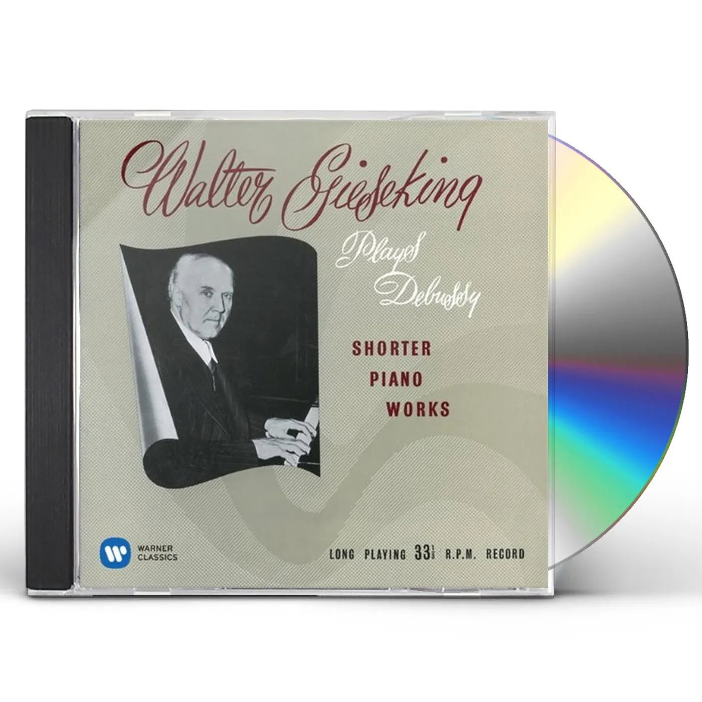Walter Gieseking DEBUSSY: SUITE BERGAMASQUE. ARE NO.1 & 2. CHILDRENS CORNER. CD