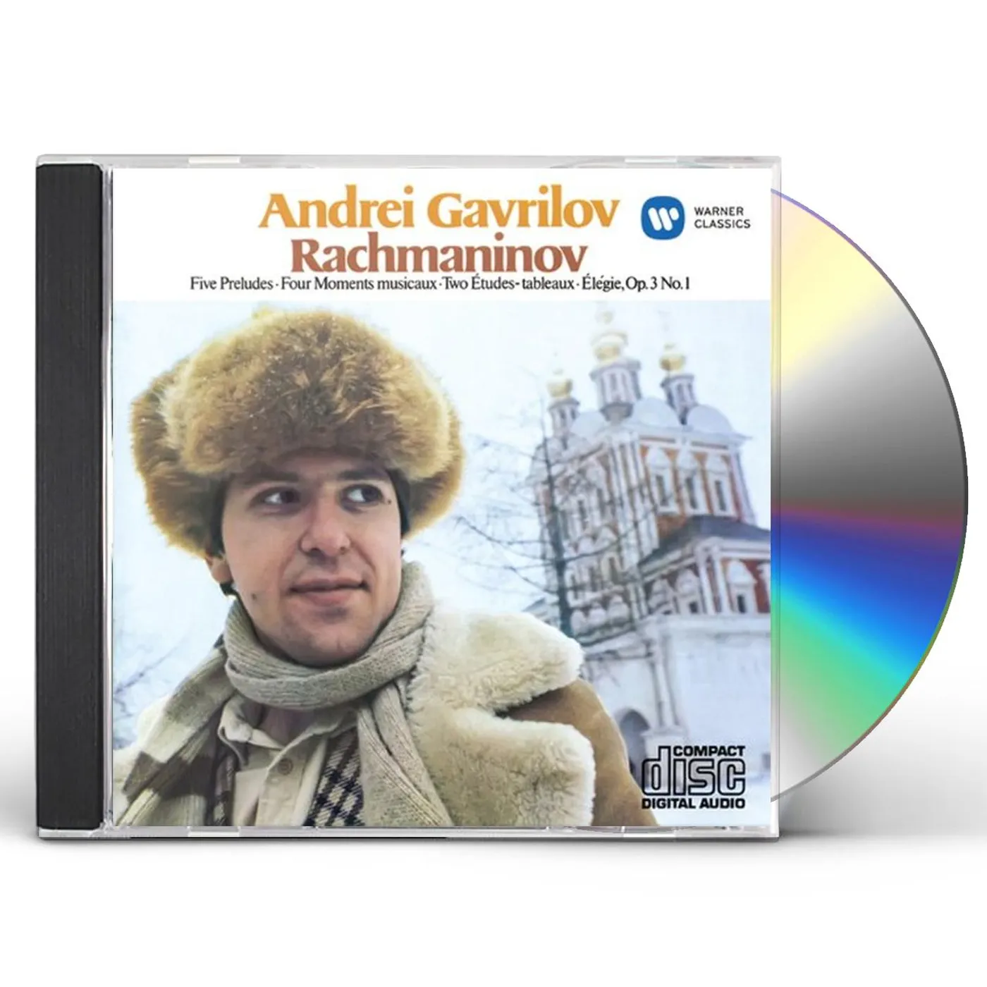 Andrei Gavrilov RACHMANINOV: PIANO PIECES-5 PRELUDE CD