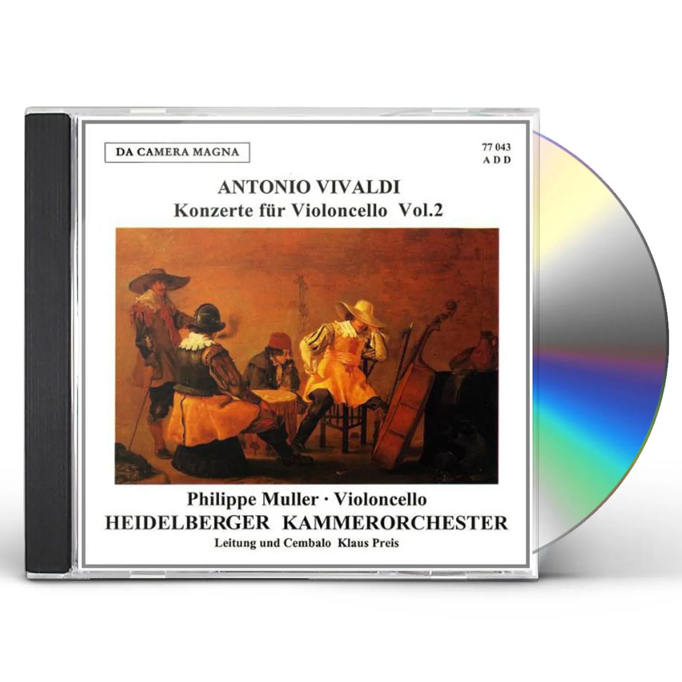 Vivaldi CONS FOR VIOLON CELLO CD