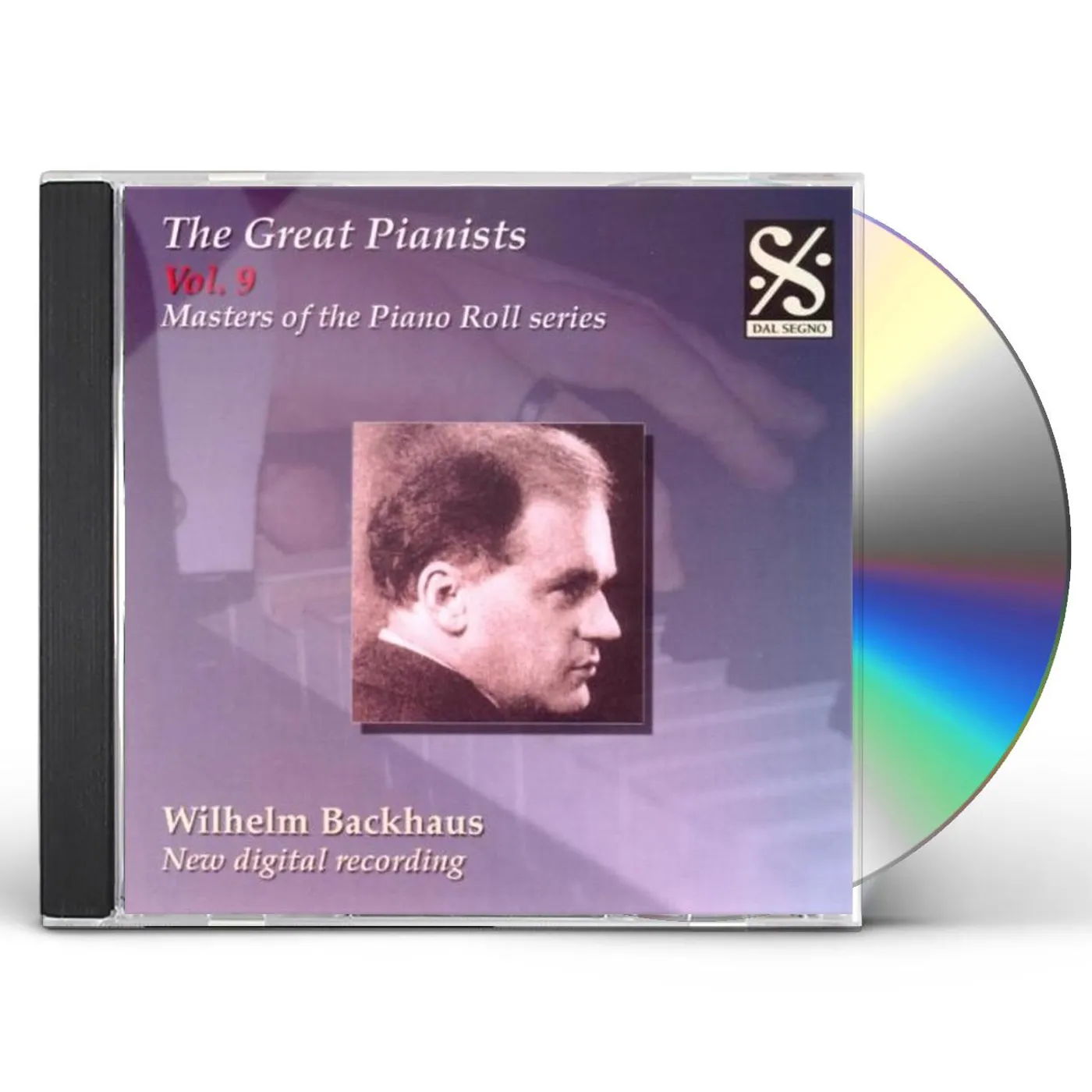Wilhelm Backhaus GREAT PIANISTS 9: MASTERS OF THE PIANO ROLL CD
