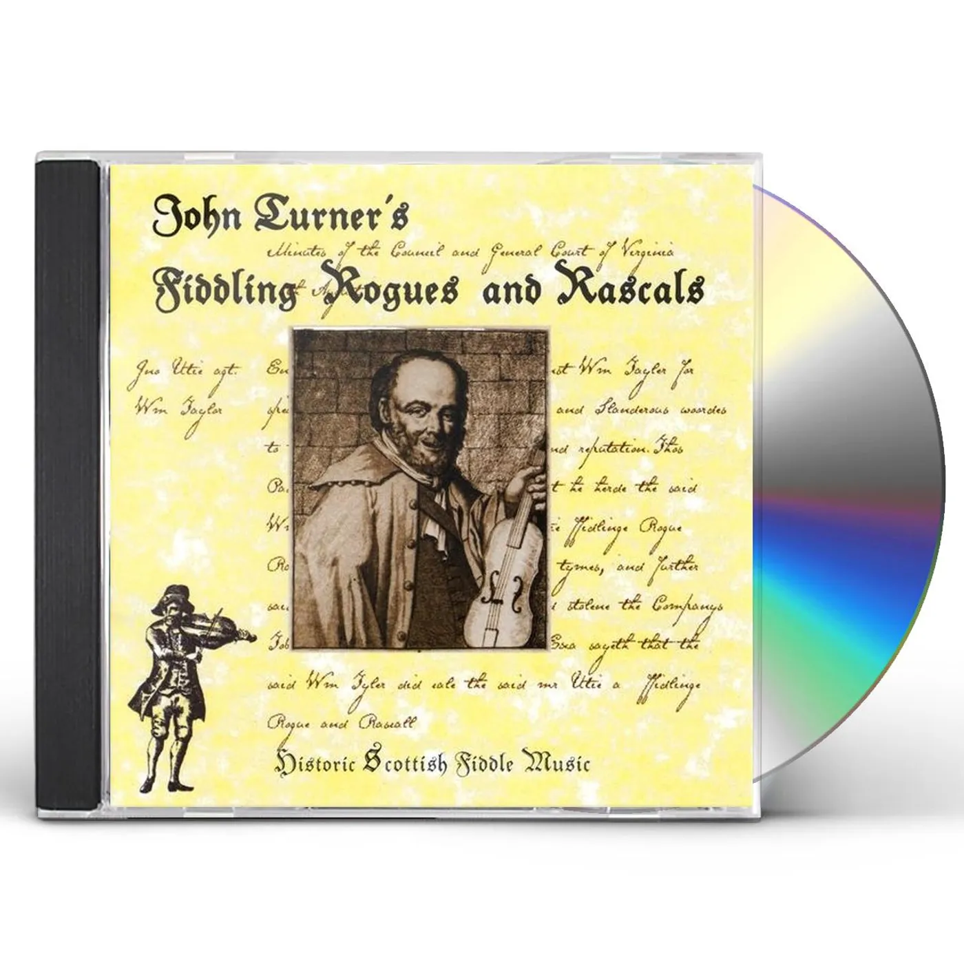 John Turner FIDDLING ROGUES & RASCALS CD