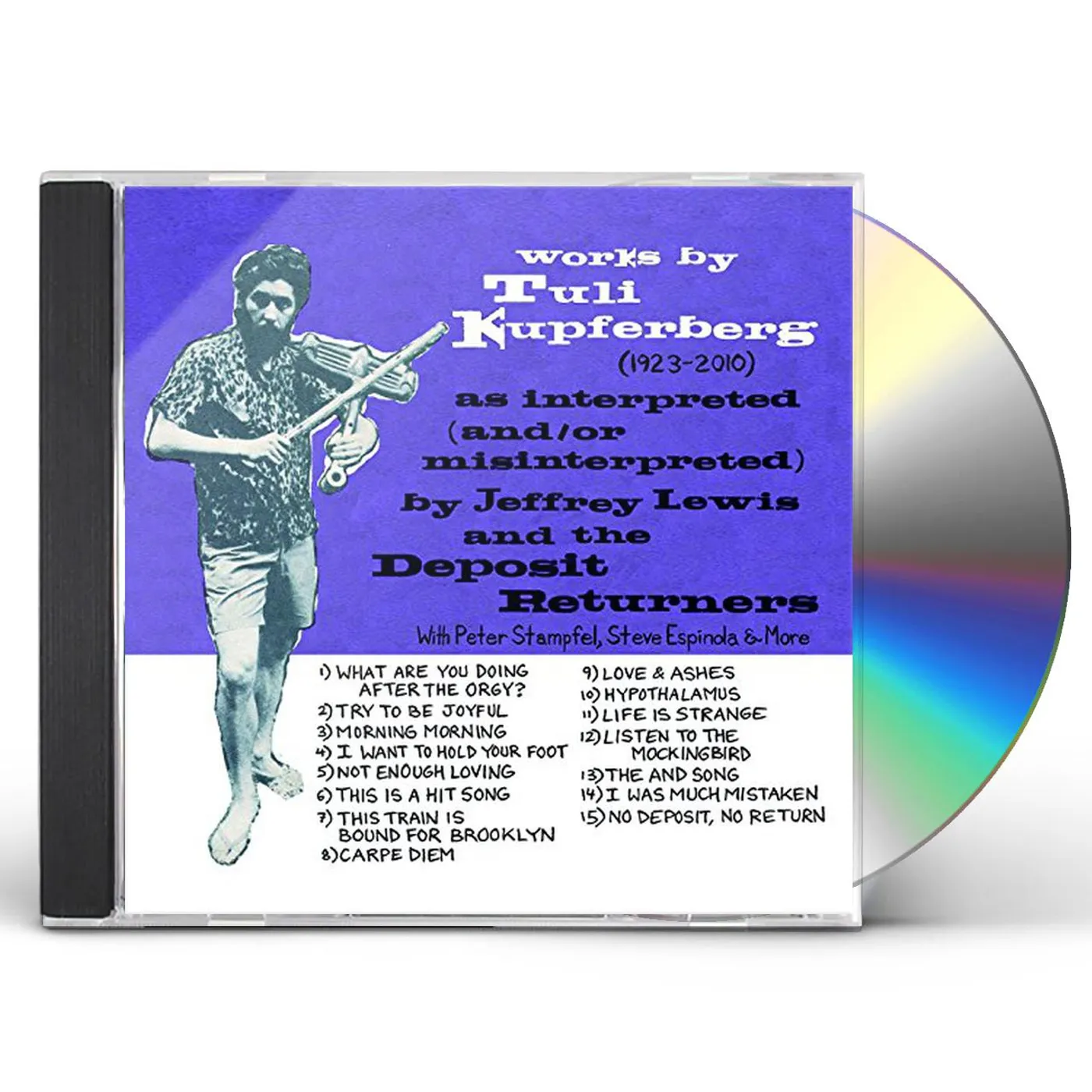 Jeffrey Lewis WORKS BY TULI KUPFERBERG (1923-2010) CD