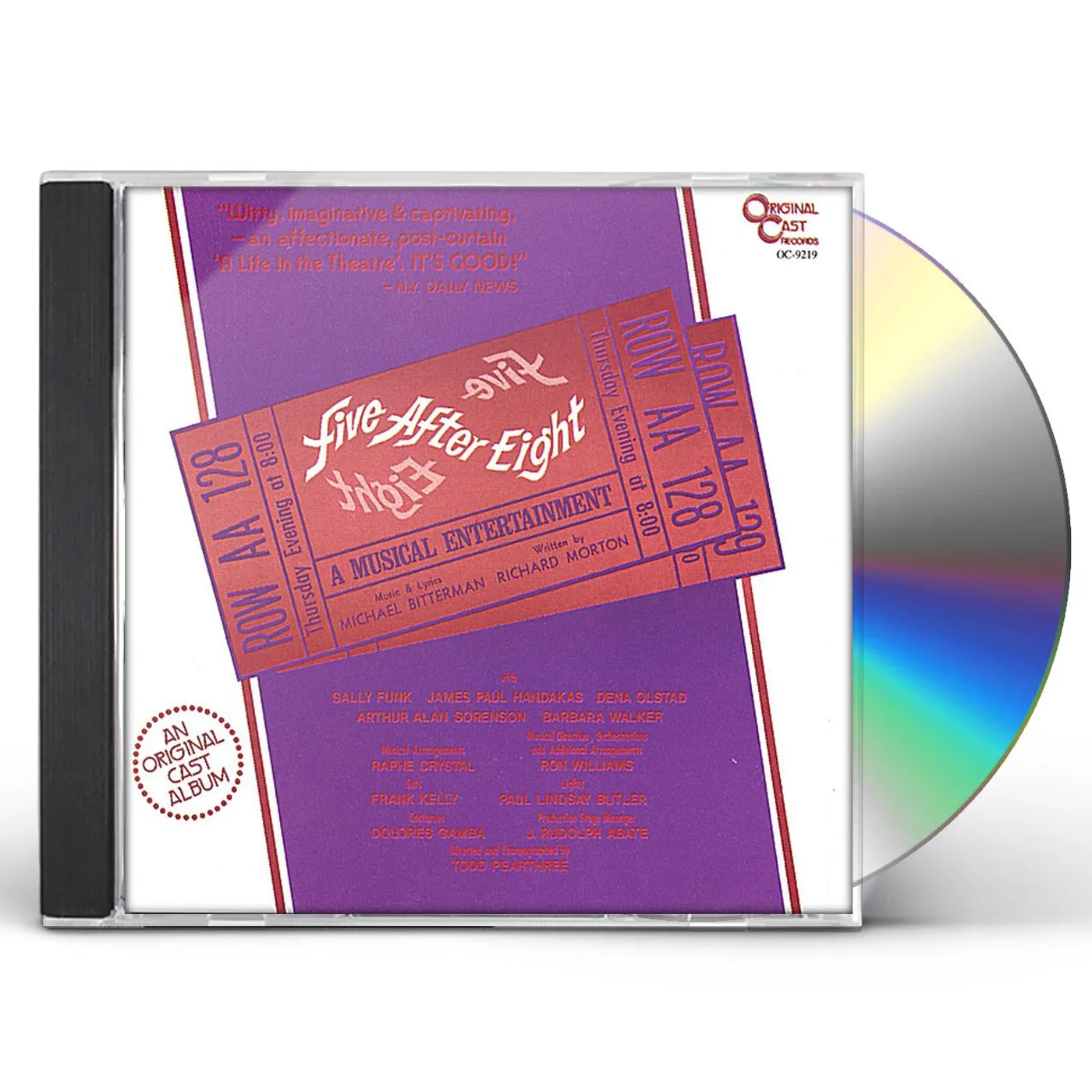 Michael Bitterman FIVE AFTER EIGHT CD