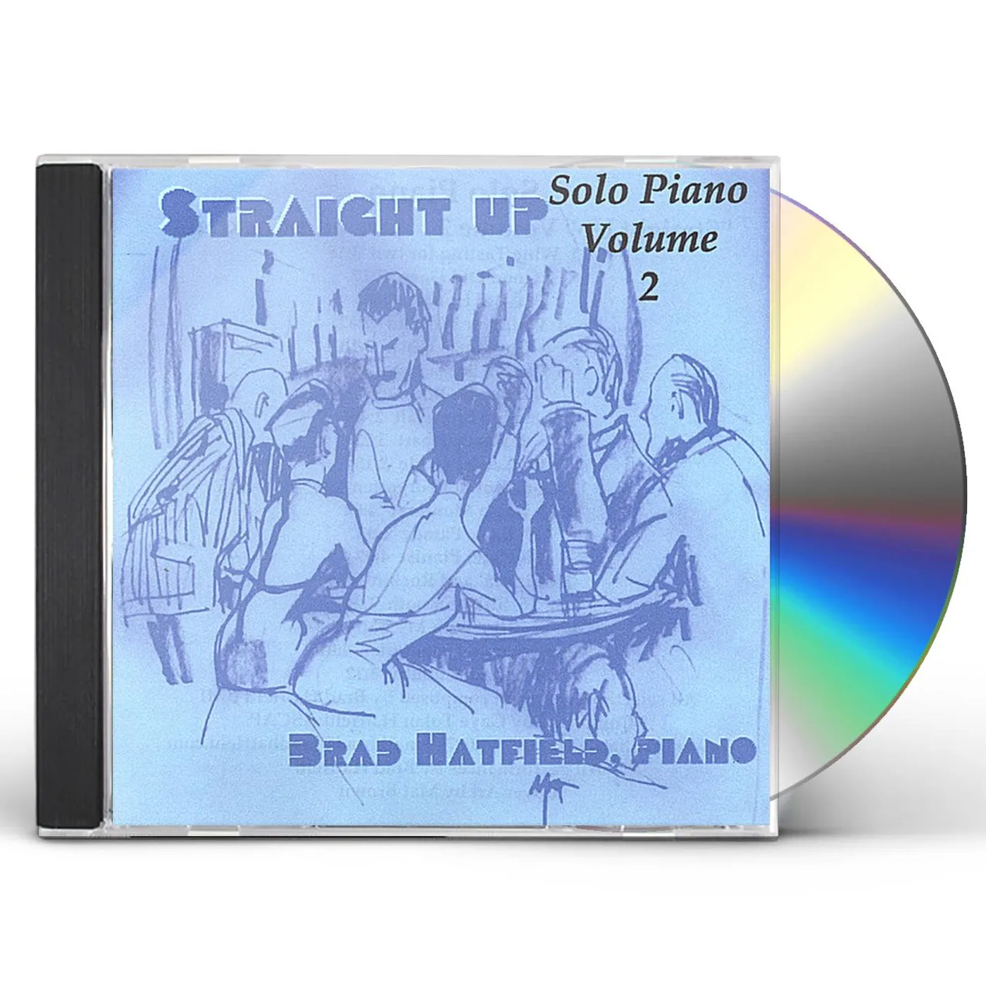 Brad Hatfield STRAIGHT UP SOLO PIANO 2 CD
