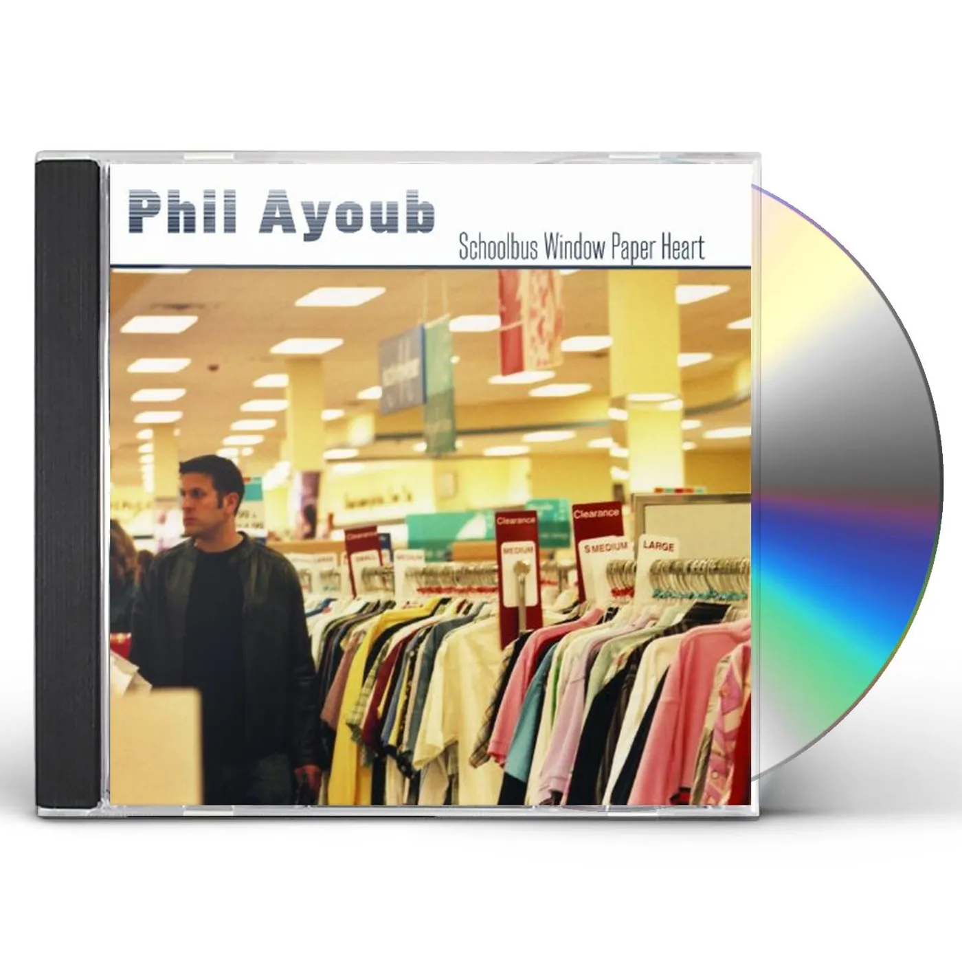 Phil Ayoub SCHOOLBUS WINDOW PAPER HEART CD