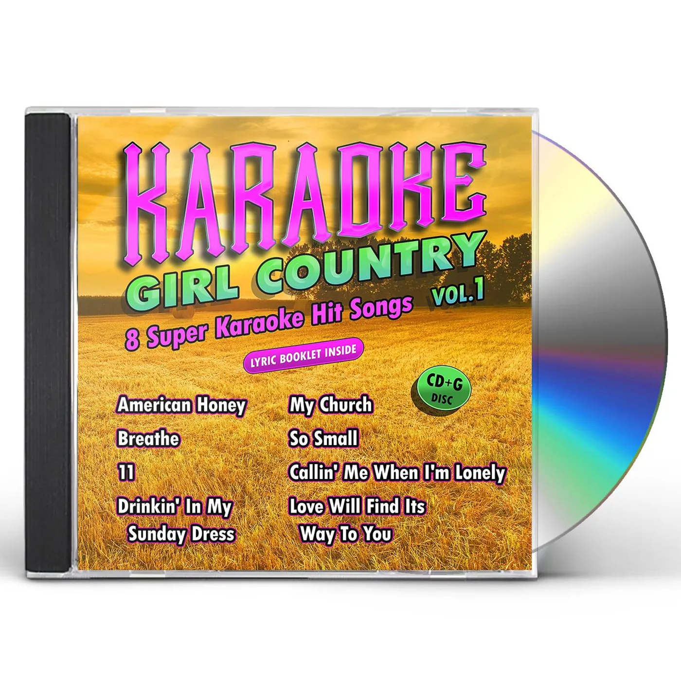 Karaoke Cloud GIRL COUNTRY 1 CD