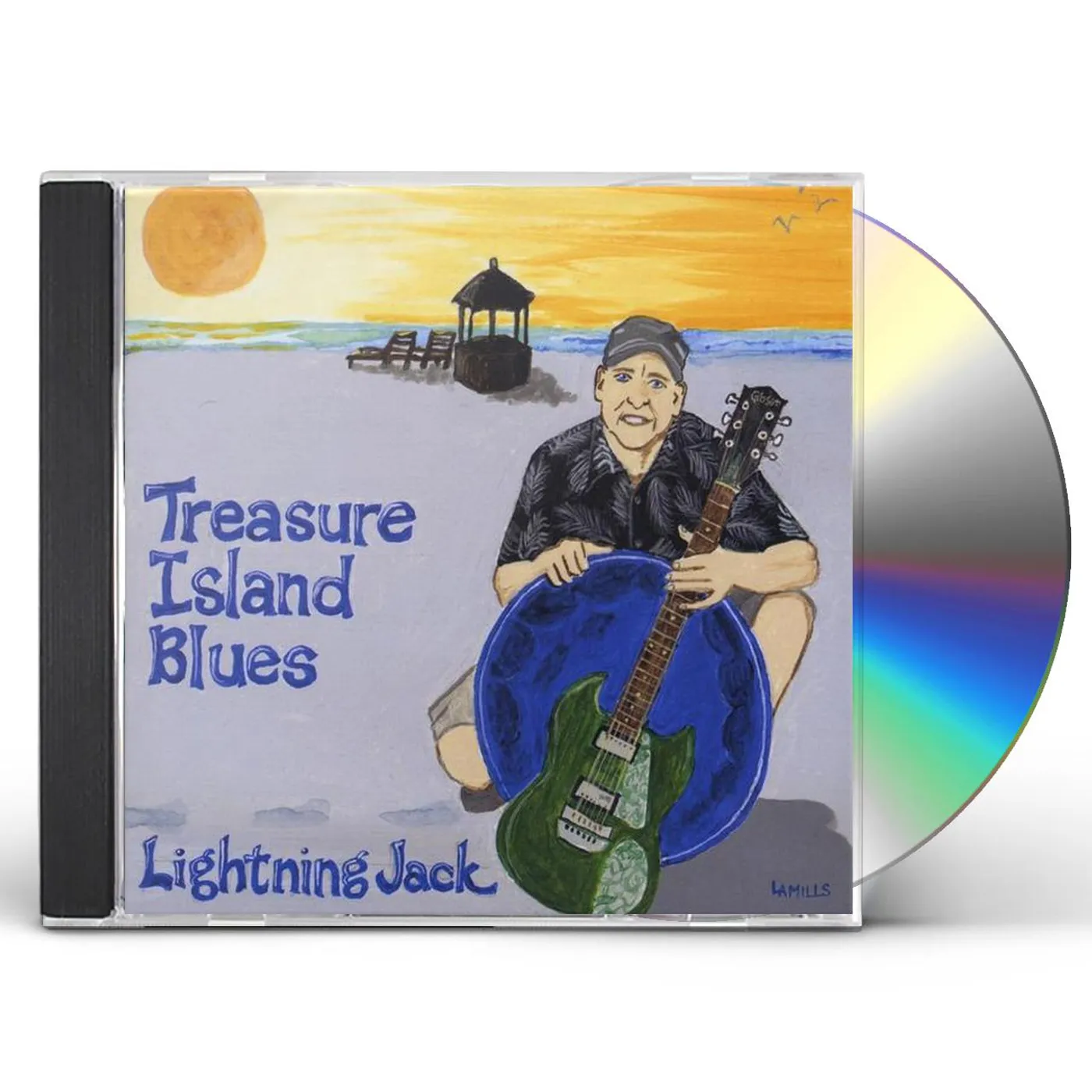 Lightning Jack TREASURE ISLAND BLUES CD