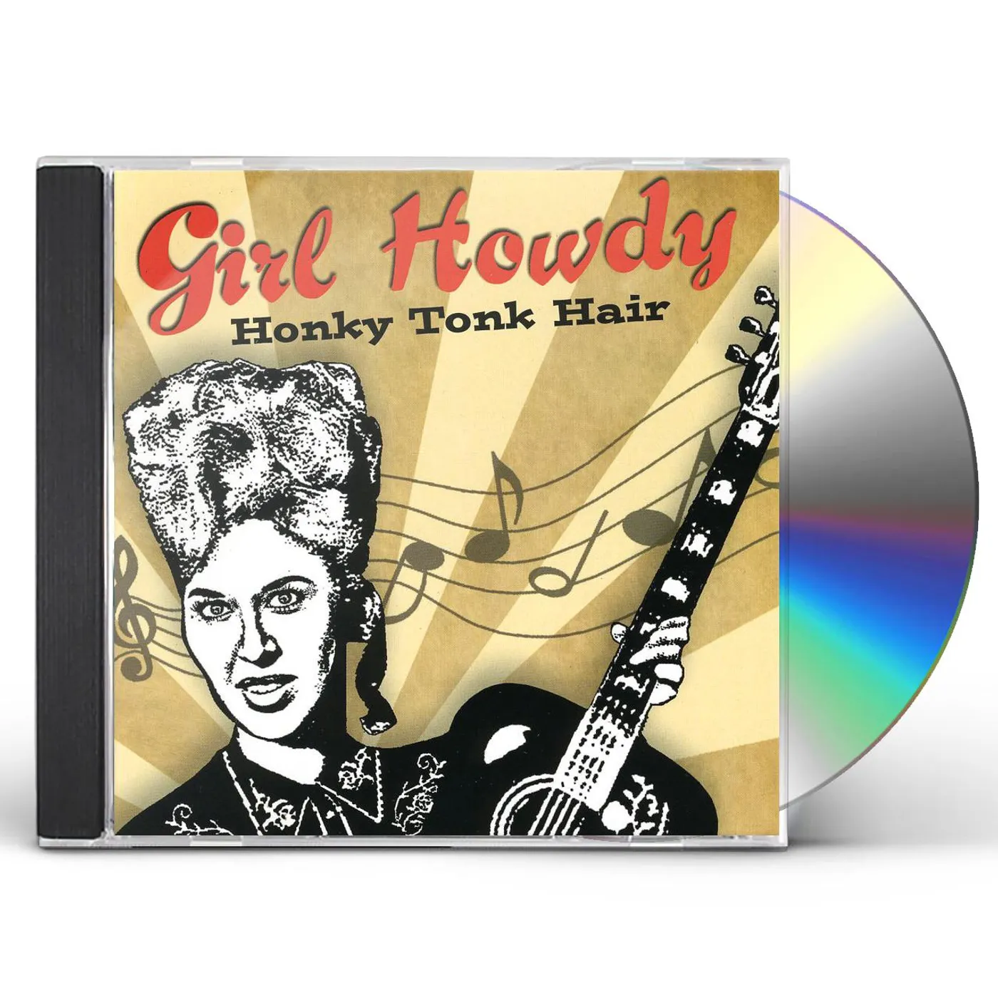 Girl Howdy HONKY TONK HAIR CD
