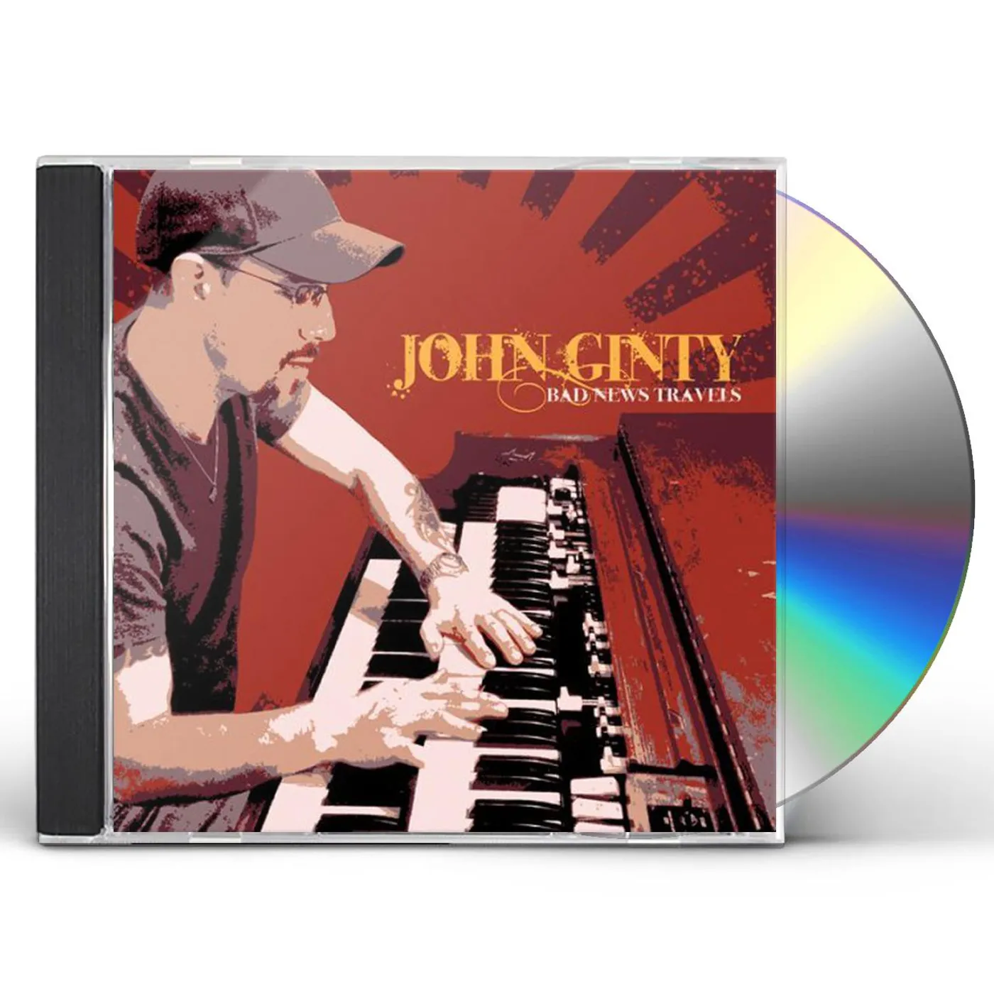 John Ginty BAD NEWS TRAVELS CD
