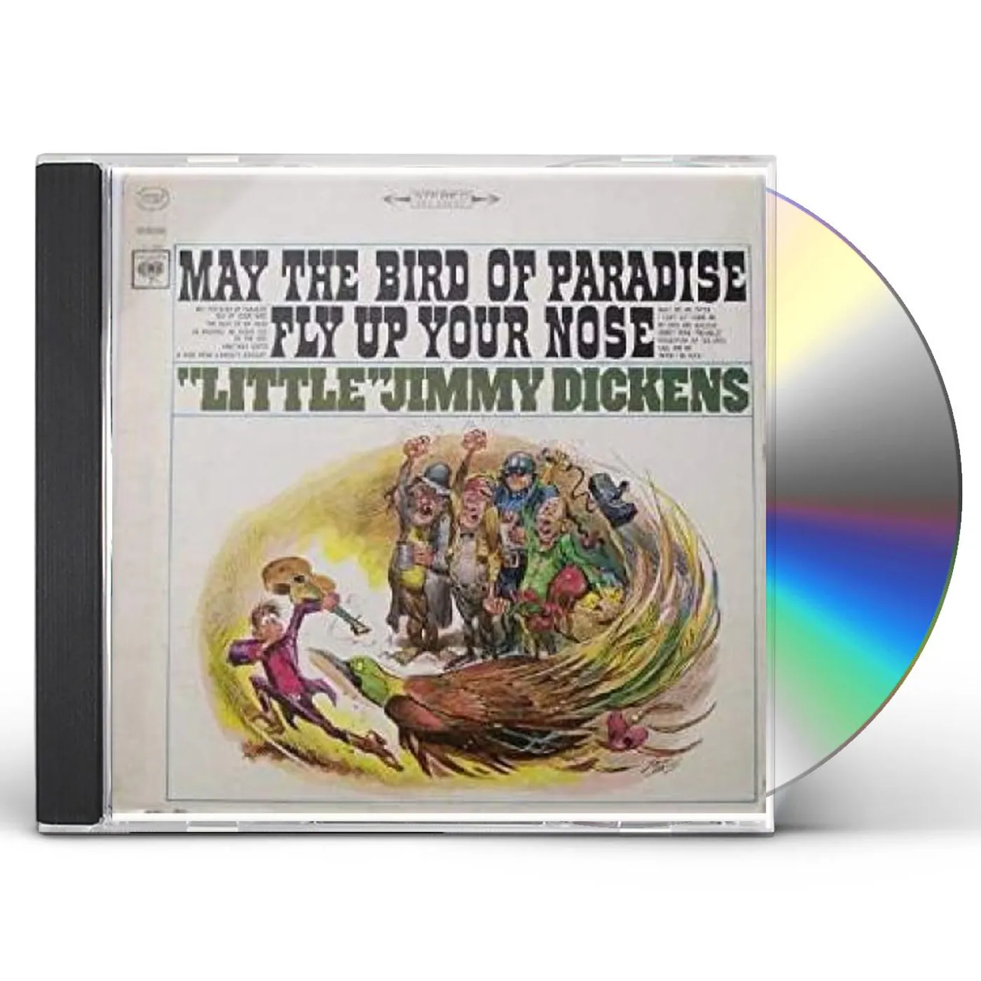 Jimmy Dickens MAY THE BIRD OF PARADISE FLY UP YOUR NOSE CD
