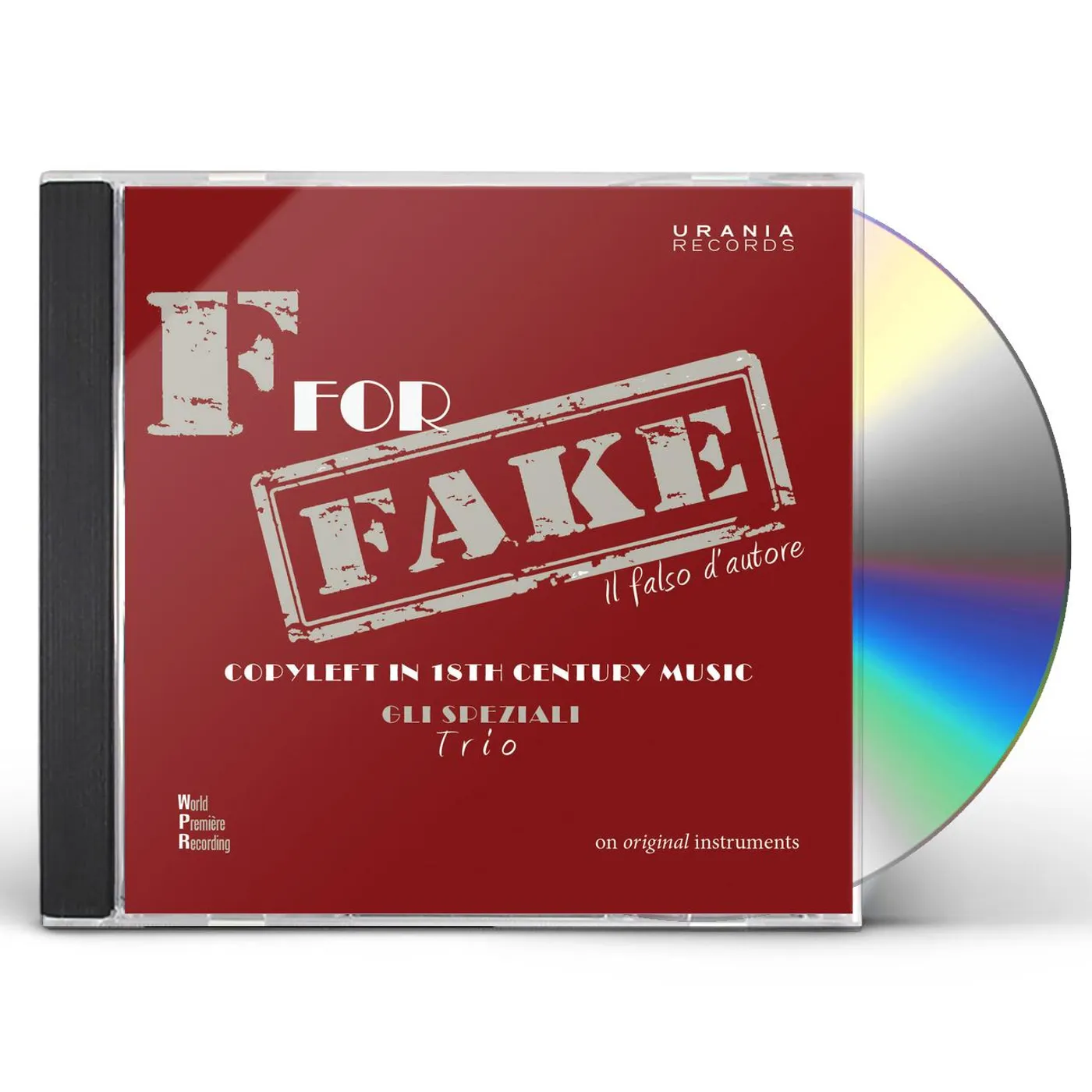 J.C. Bach F FOR FAKE CD