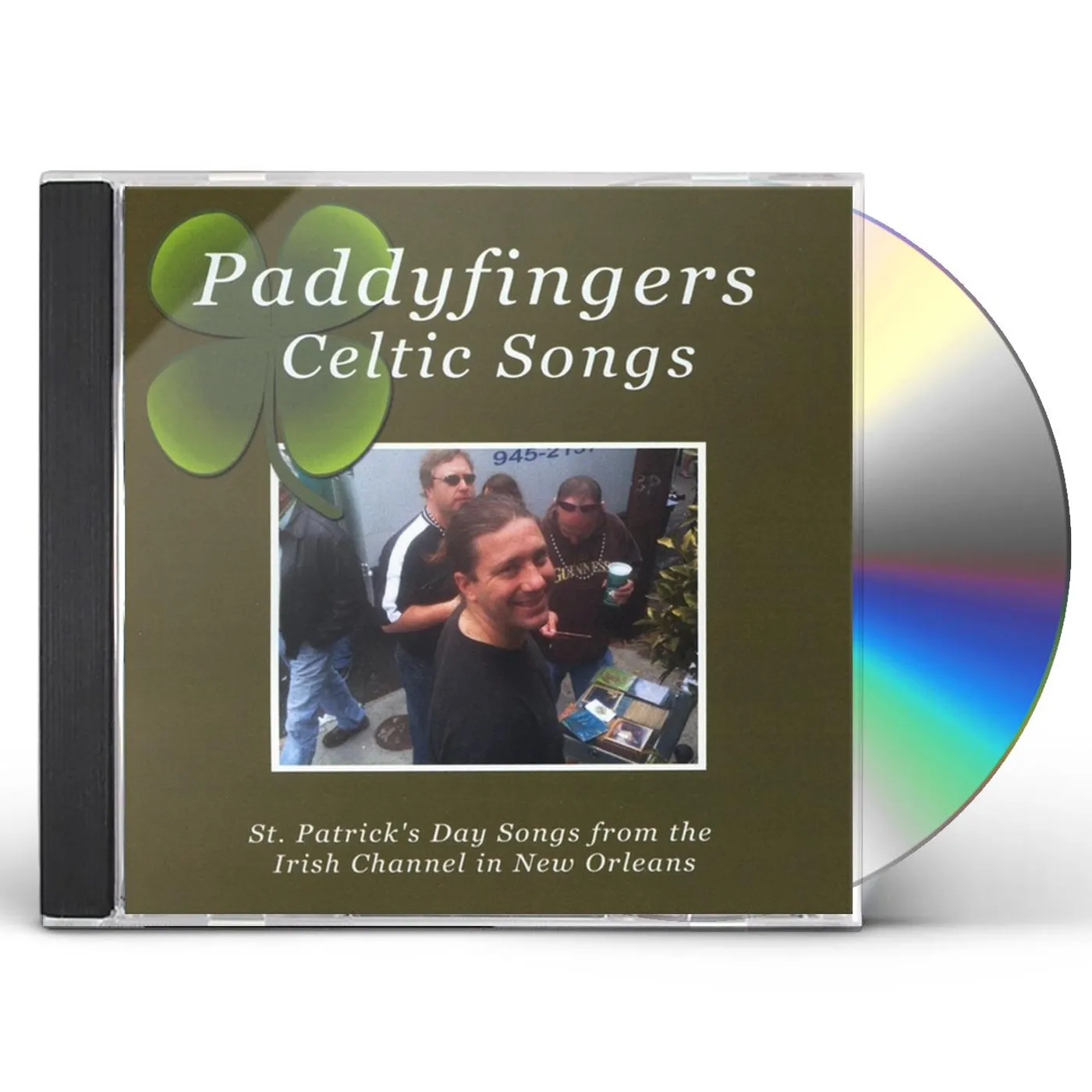 Paddyfingers Celtic Songs ST. PATRICK'S DAY SONGS FROM THE IRISH CHANNEL IN CD