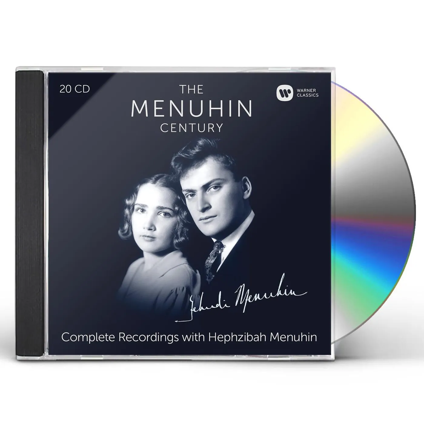 Yehudi Menuhin MENUHIN CENTURY THE COMPLETE RECORDINGS WITH HEPHZ CD