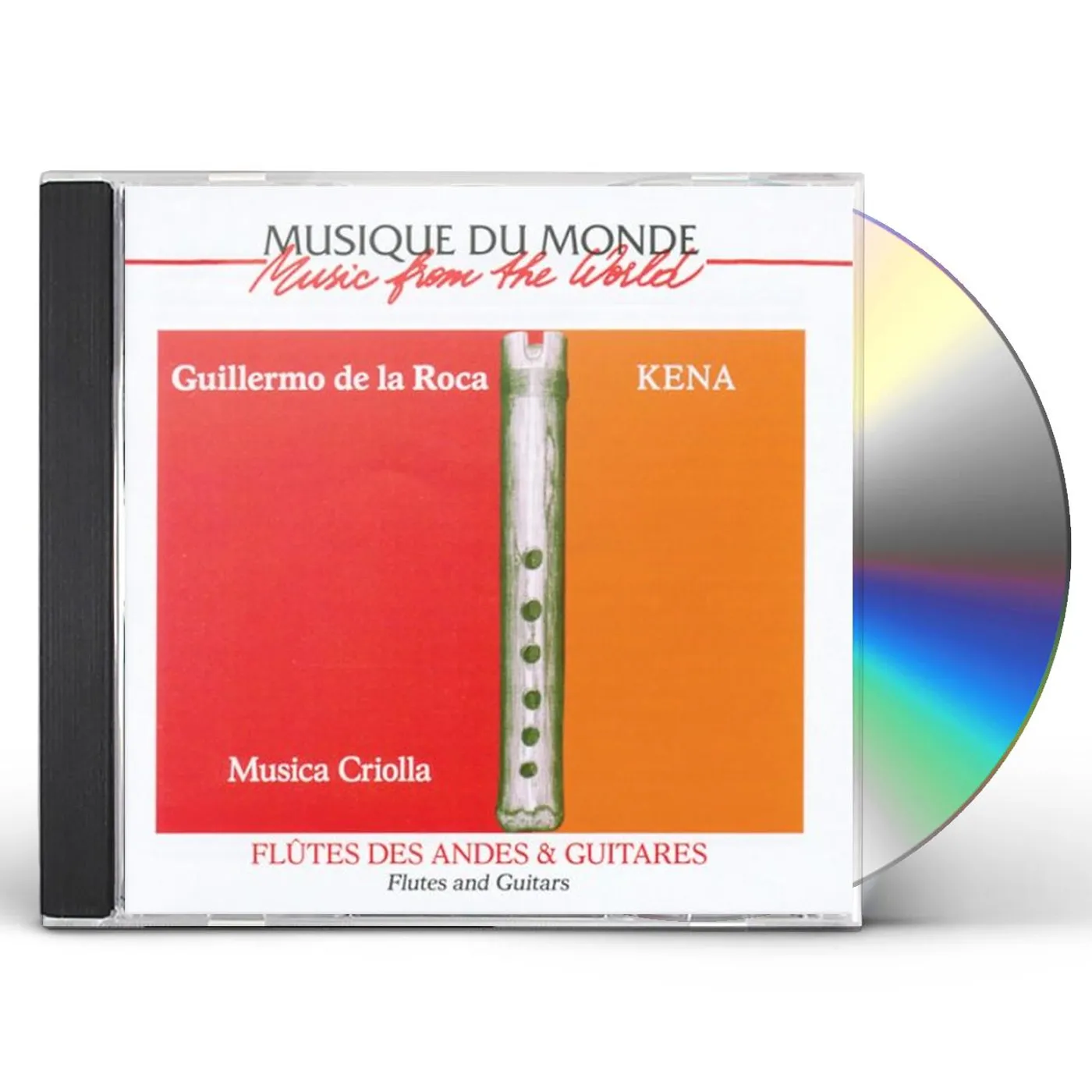 Guillermo de La Roca FLUTES & GUITARS CD
