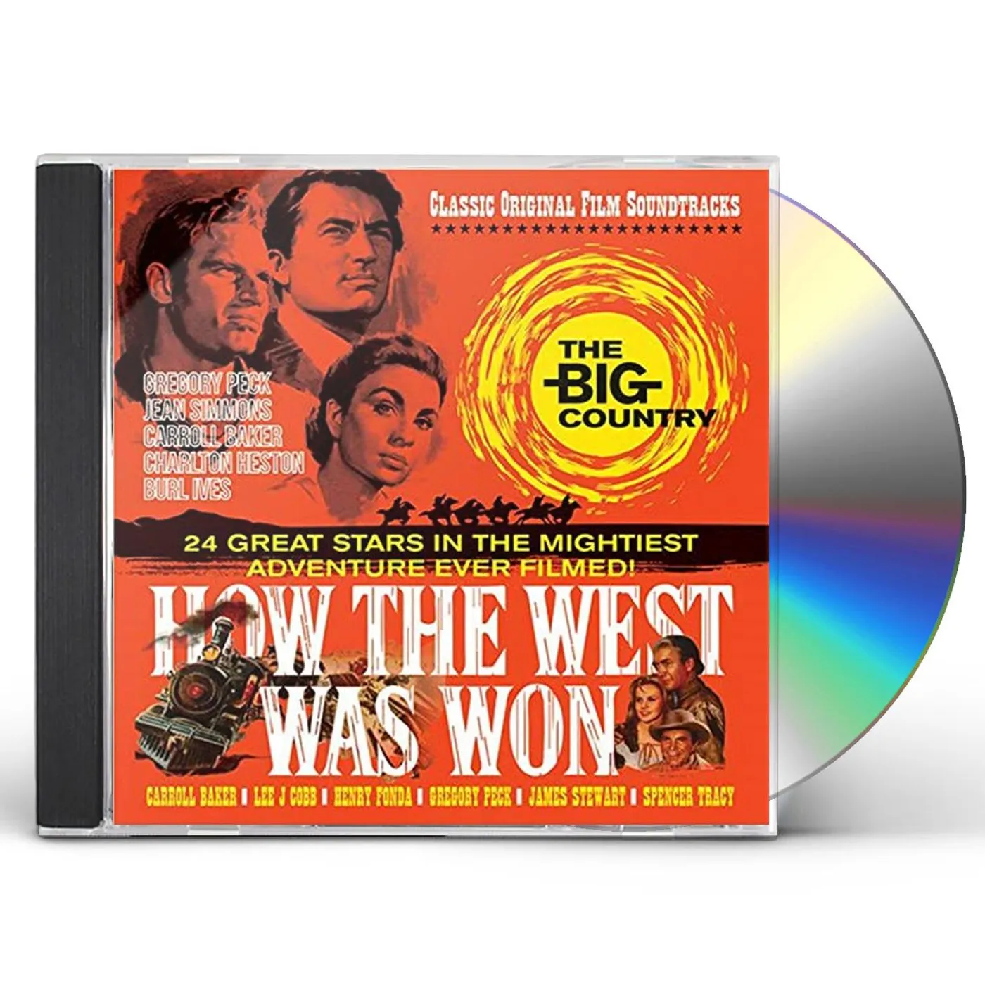 Jerome Moross BIG COUNTRY / HOW THE WEST WAS WON CD