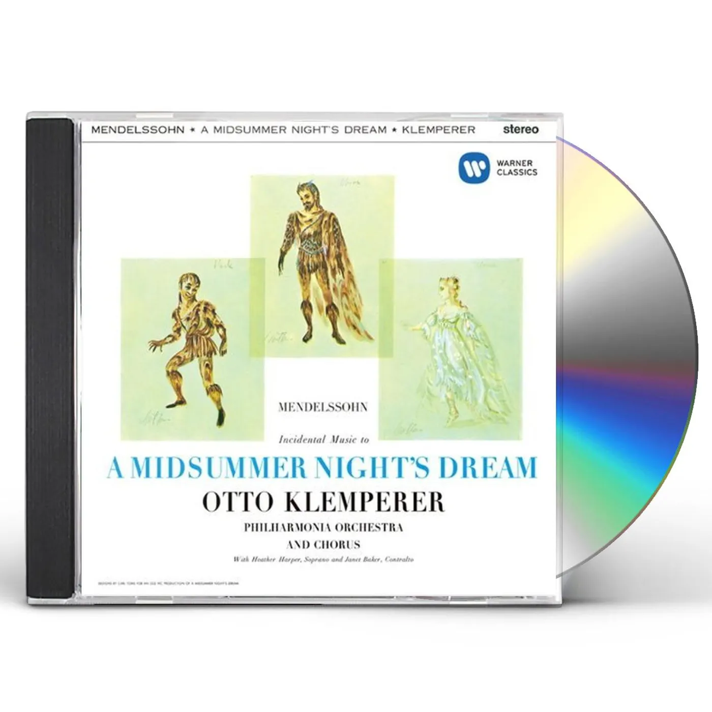 Otto Klemperer MENDELSSOHN: A MIDSUMMER NIGHT'S DREAM CD