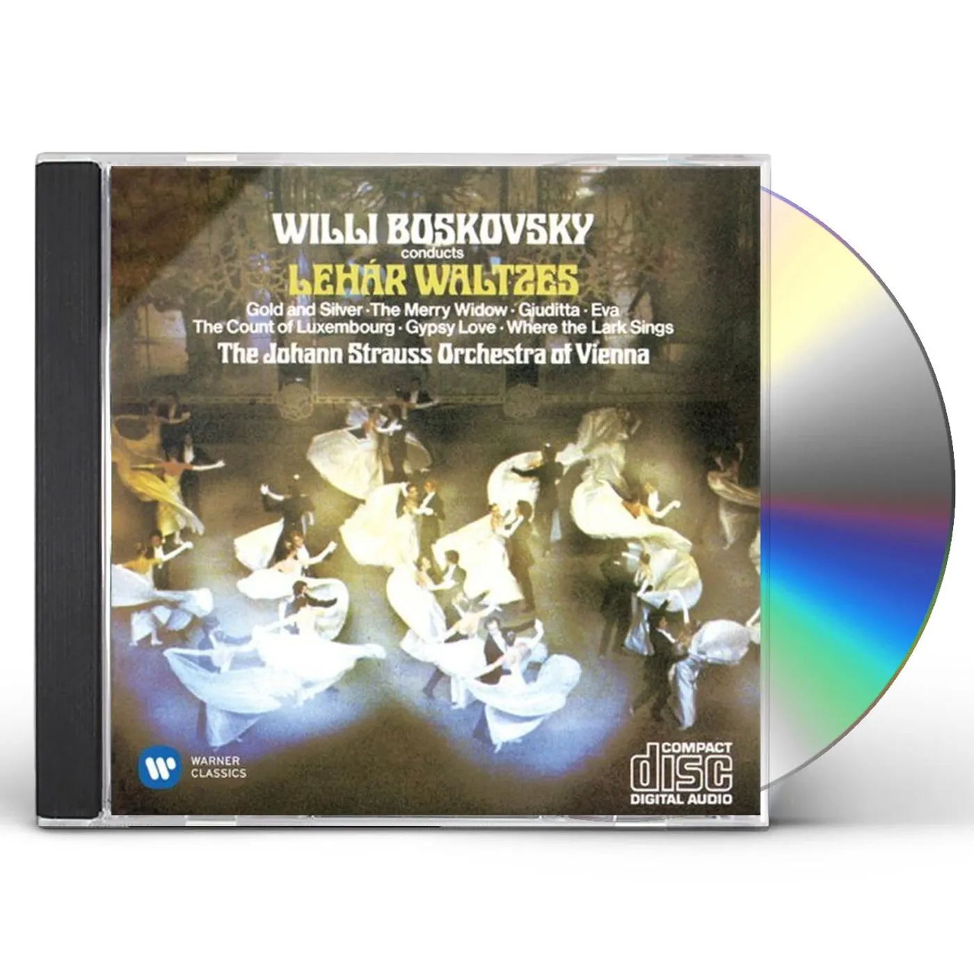 Willi Boskovsky LEHAR: WALTZERS CD