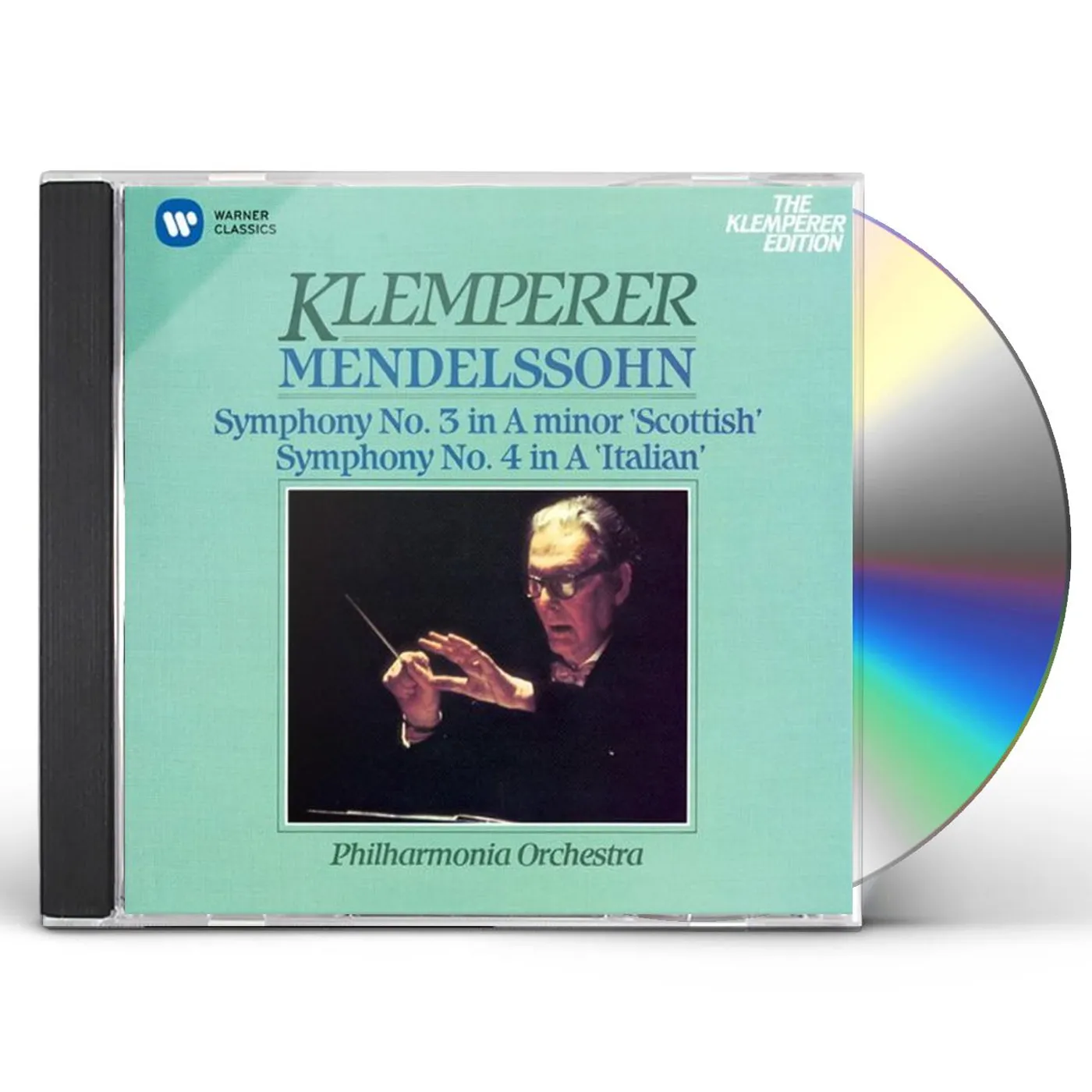Otto Klemperer MENDELSSOHN: SYM. NO.3 'SCOTTISH' & NO.4 'ITALIAN' CD