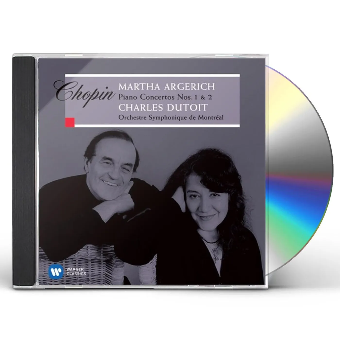 Martha Argerich CHOPIN : PIANO CONCERTO NO.1 & NO.2 CD