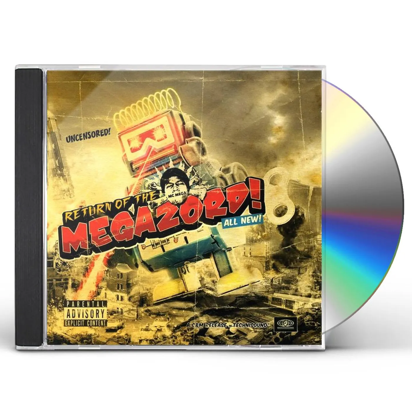 MC Mega RETURN OF THE MEGAZORD CD