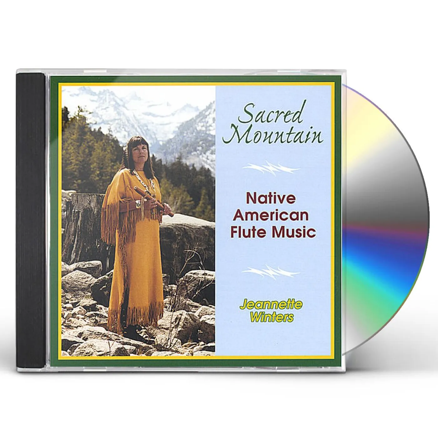 Jeannette Winters SACRED MOUNTAIN: NATIVE AMERICAN FLUTE MUSIC CD