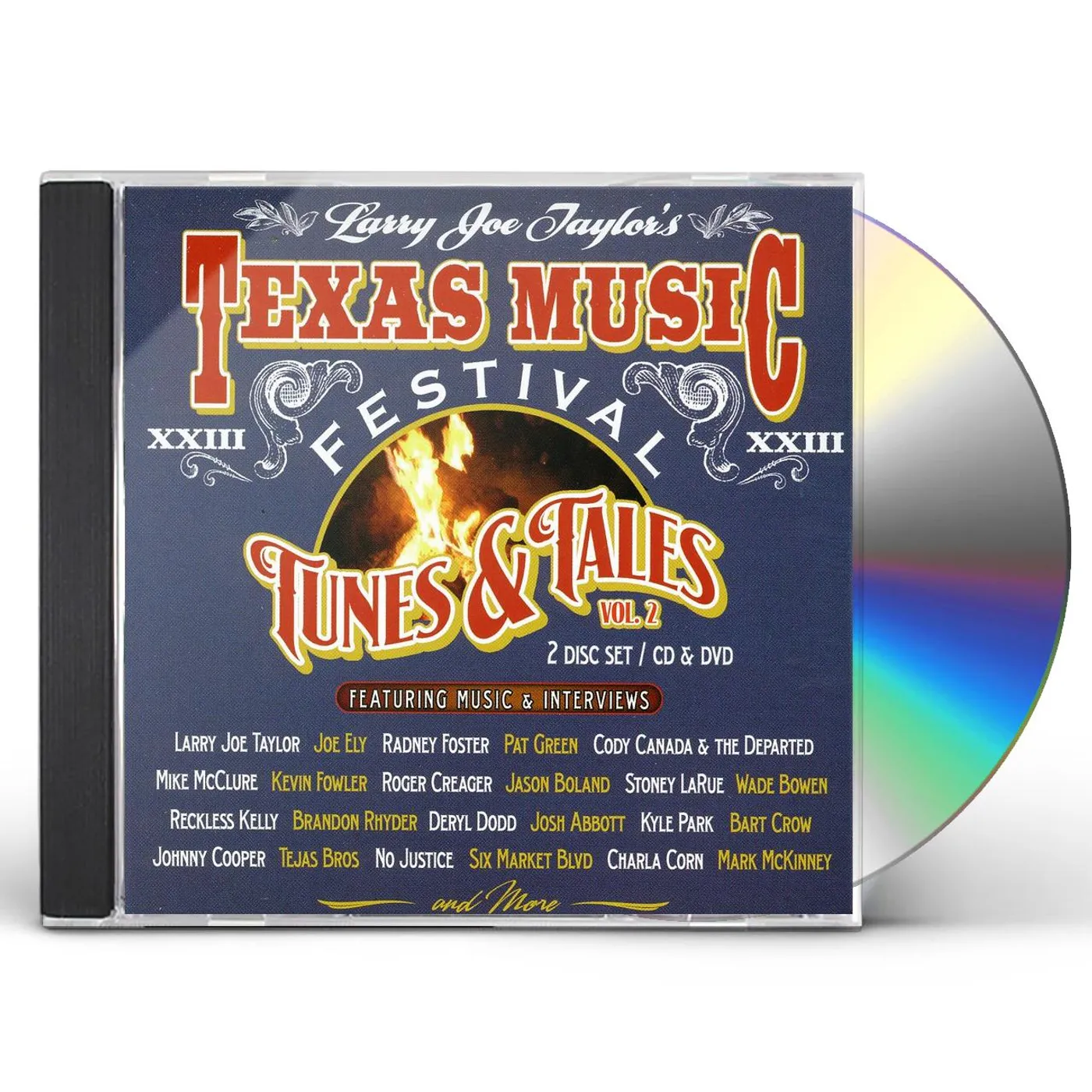 Larry Joe Taylor TEXAS MUSIC FESTIVAL 23: TUNES CD