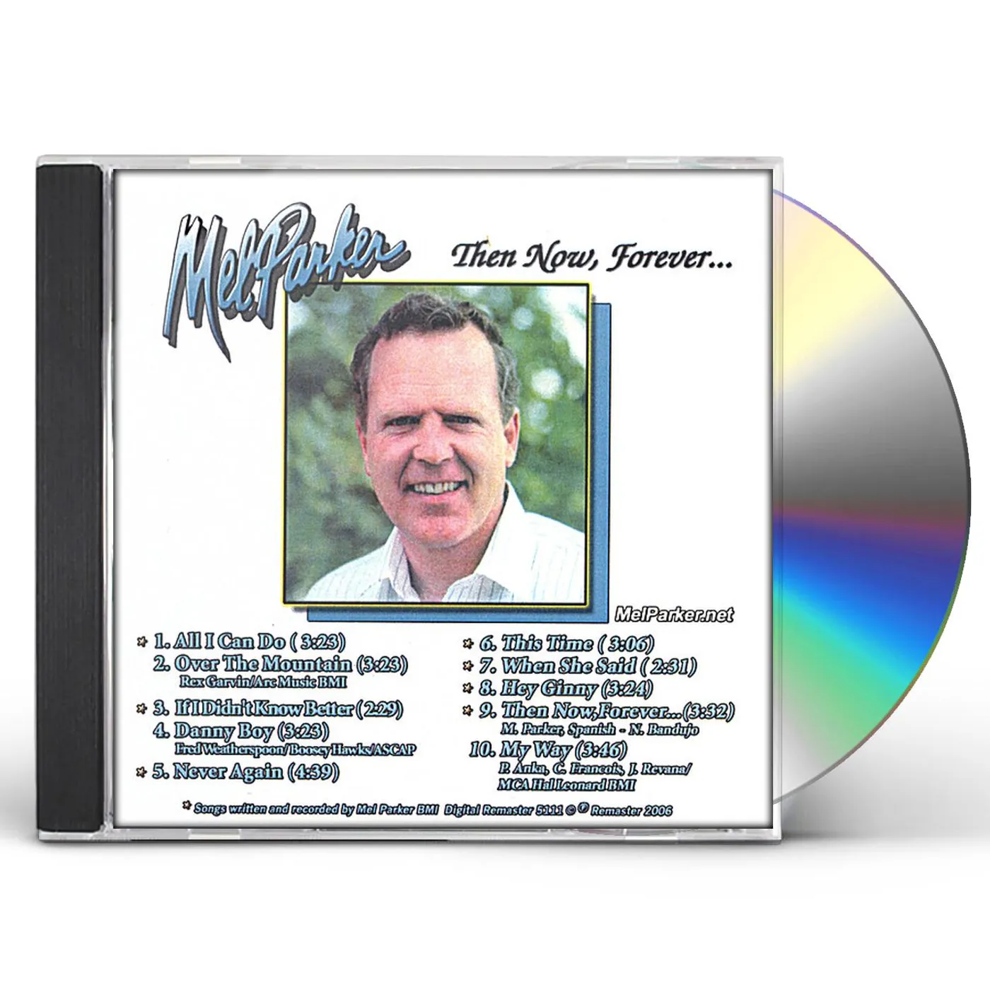 Mel Parker THENNOW FOREVER CD
