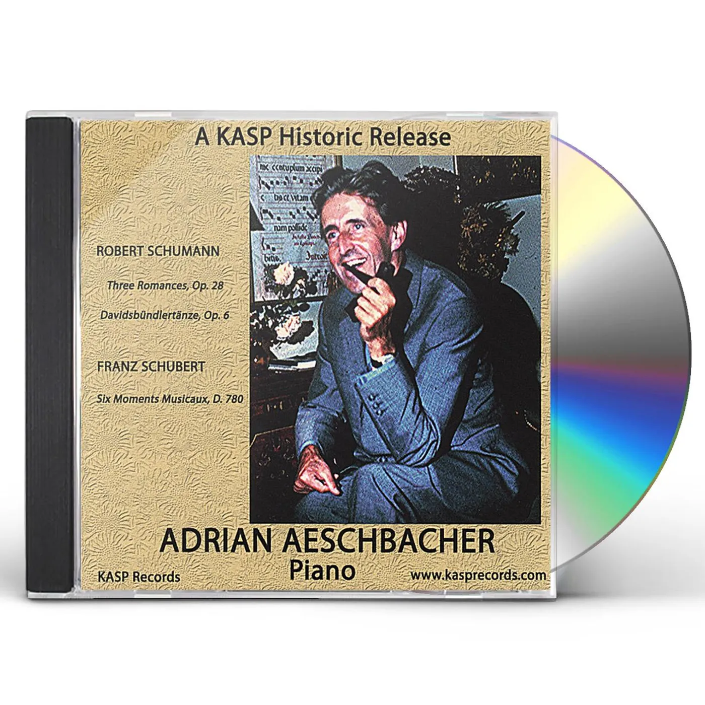 Adrian Aeschbacher PLAYS SCHUMANN & SCHUBERT CD
