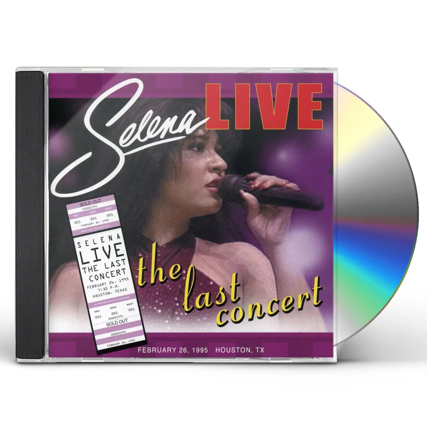 Selena LIVE: LAST CONCERT CD