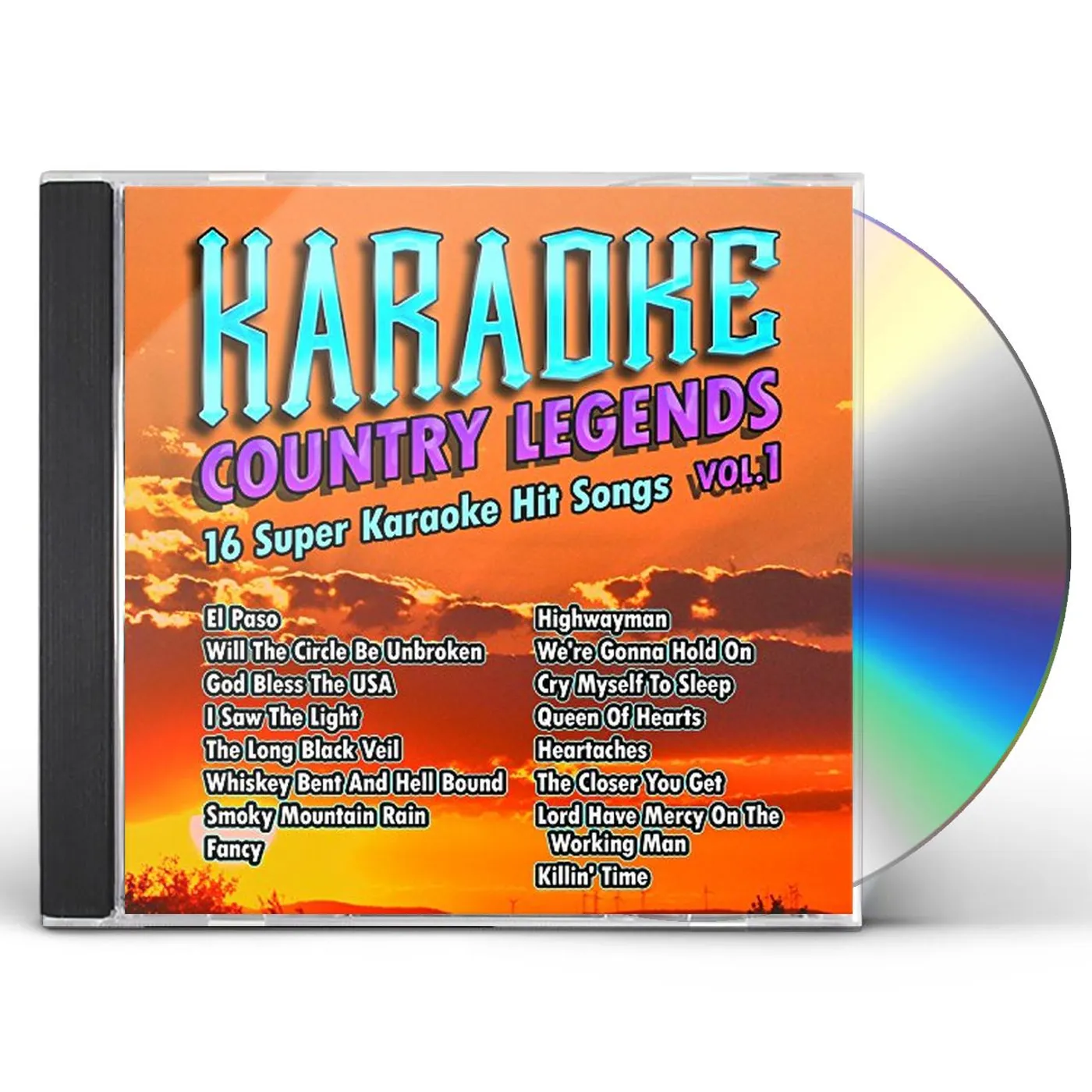Karaoke Cloud COUNTRY LEGENDS 1 CD