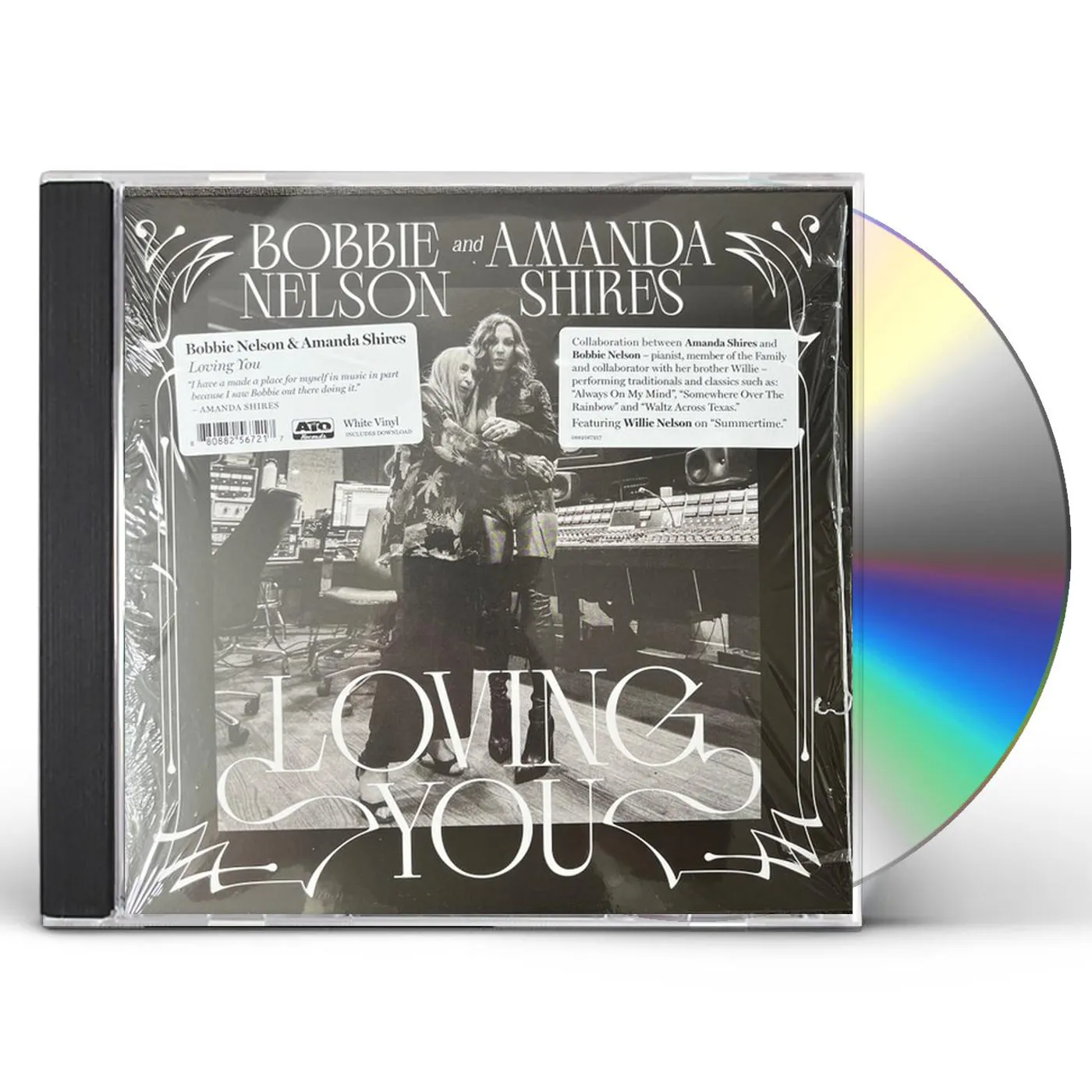 Amanda Shires & Bobbie Nelson LOVING YOU CD