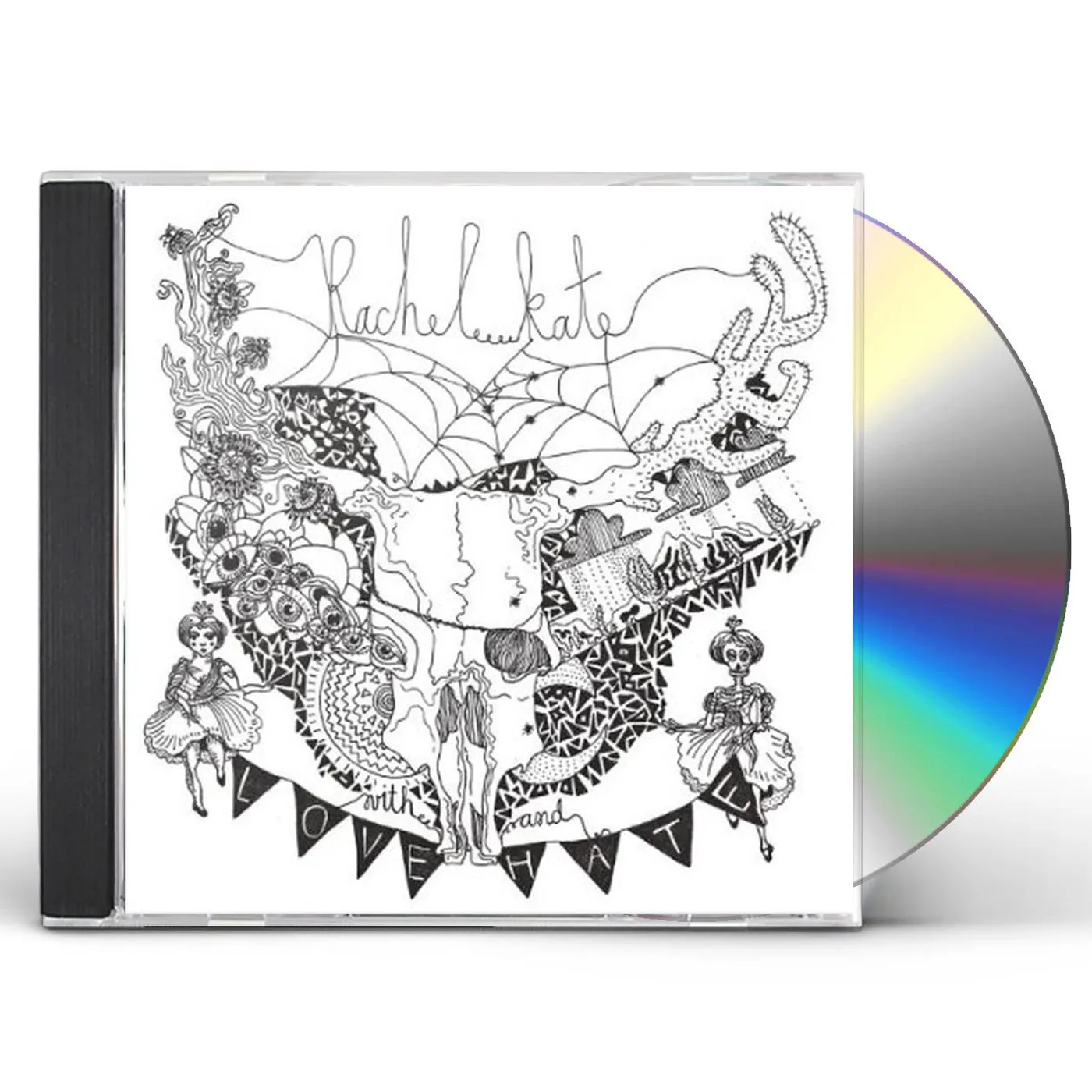 RACHEL KATE WITH LOVE & HATE CD