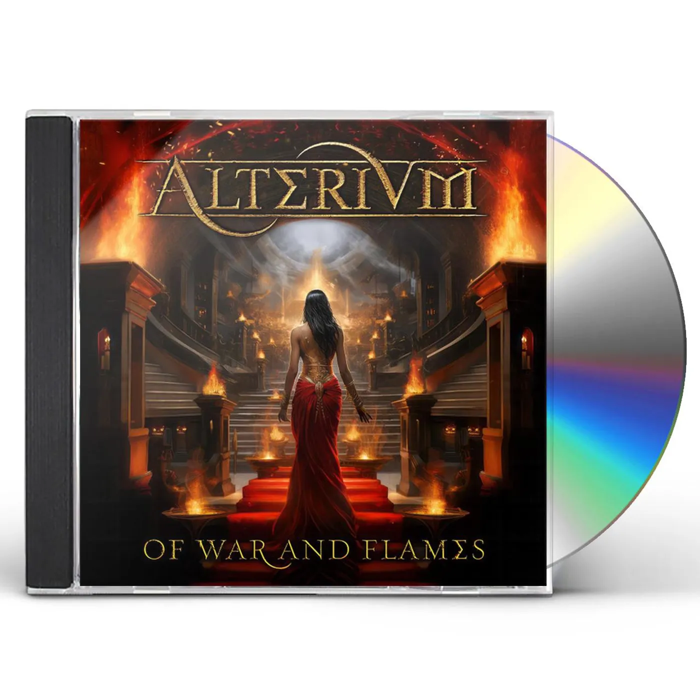 Alterium OF WAR & FLAMES CD