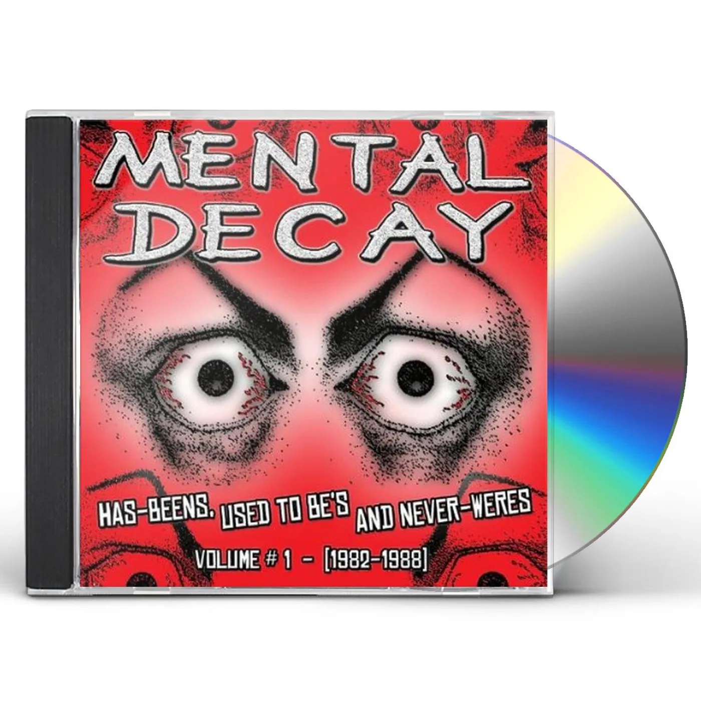 Mental Decay HAS-BEENS USED TO BE'S & NEVER-WERES 1982-8 1 CD