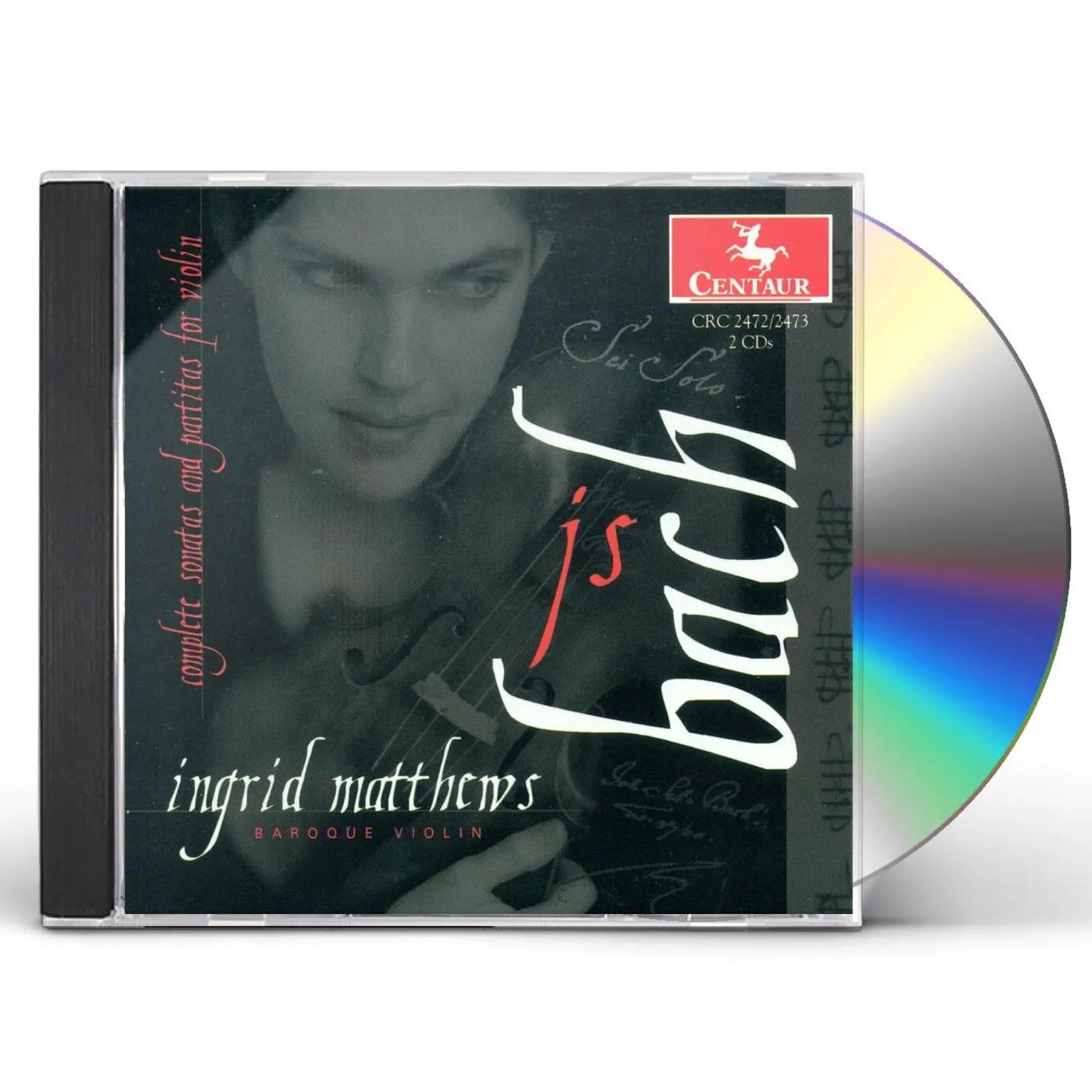 Ingrid Matthews BACH: SONATAS AND PARTITAS FOR VIOLIN [COMPLETE] CD