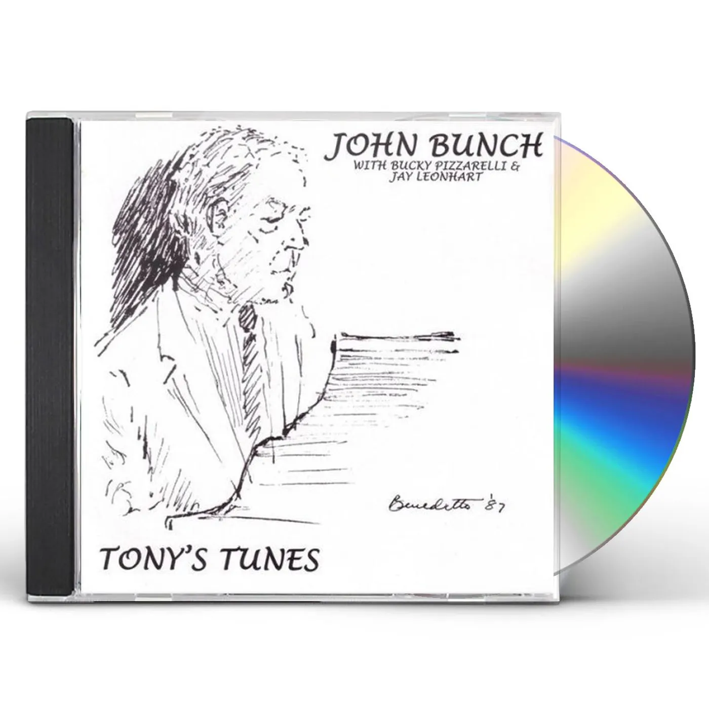 John Bunch TONY'S TUNES CD