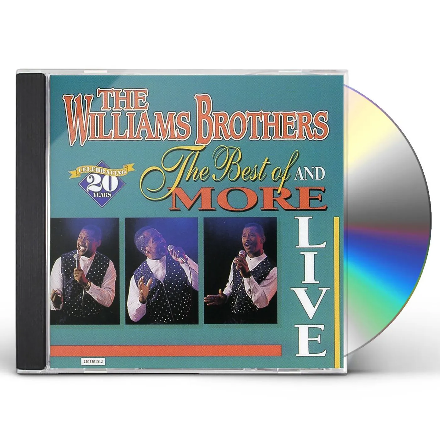 The Williams Brothers LIVE BEST OF & MORE CD