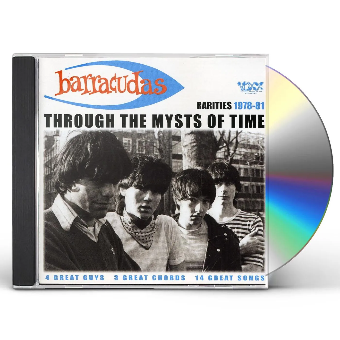 The Barracudas THROUGH MYSTS OF TIME CD