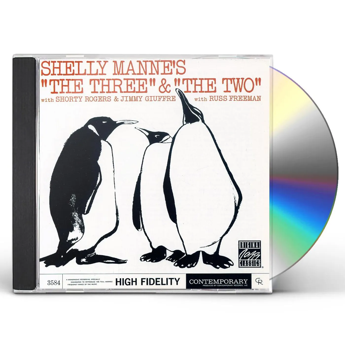 Shelly Manne THREE & THE TWO CD
