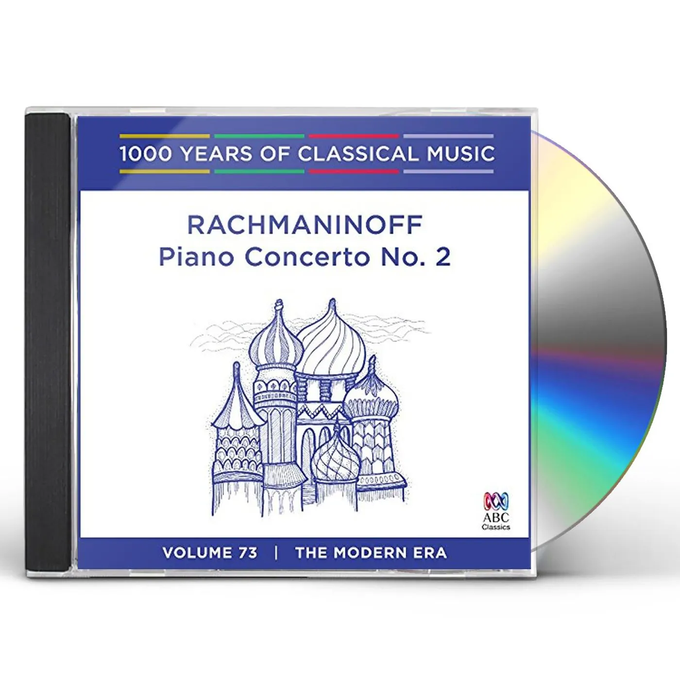 Sergei Rachmaninoff PIANO CONCERTO 2 - 1000 YEARS OF CD