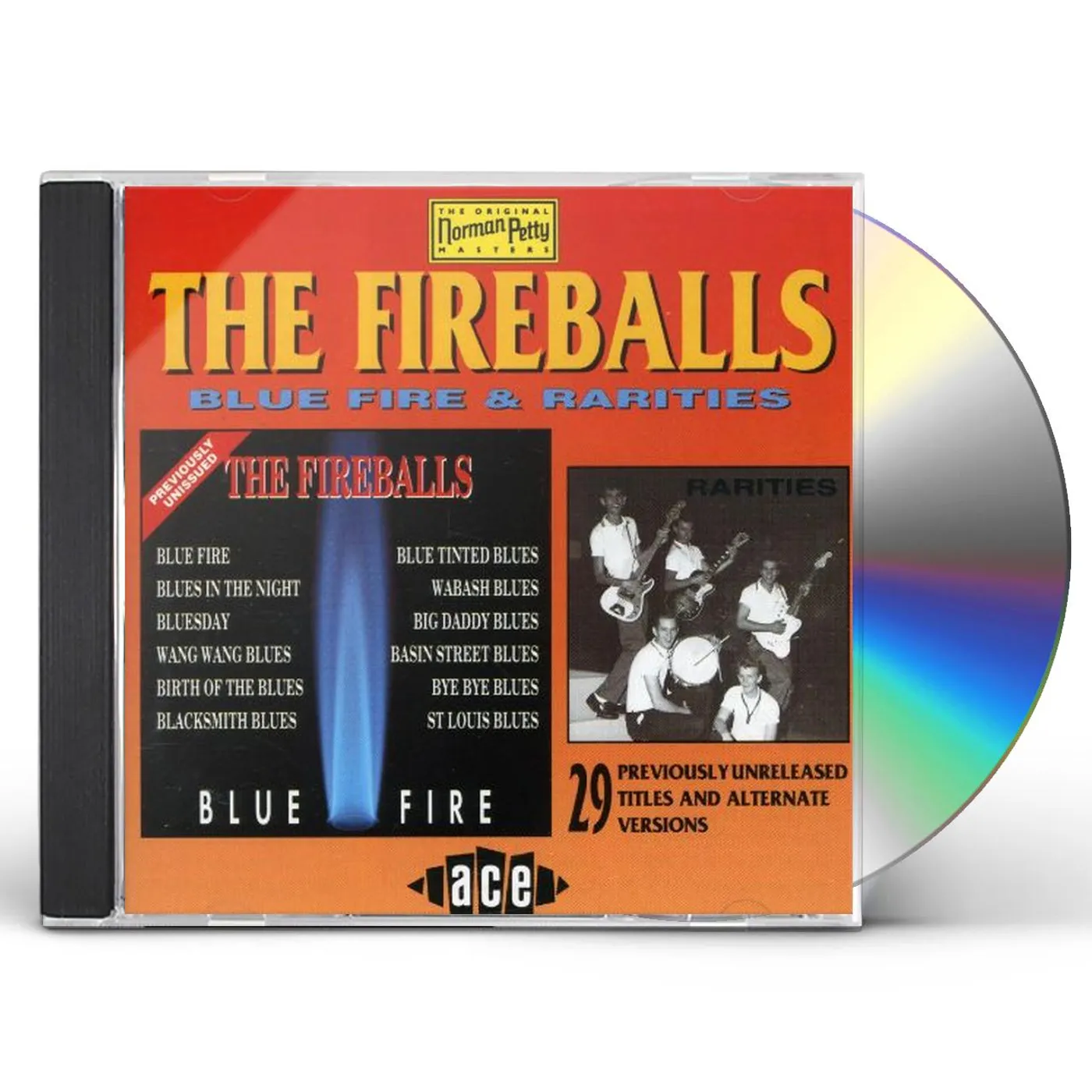 The Fireballs BLUE FIRE & RARITIES CD