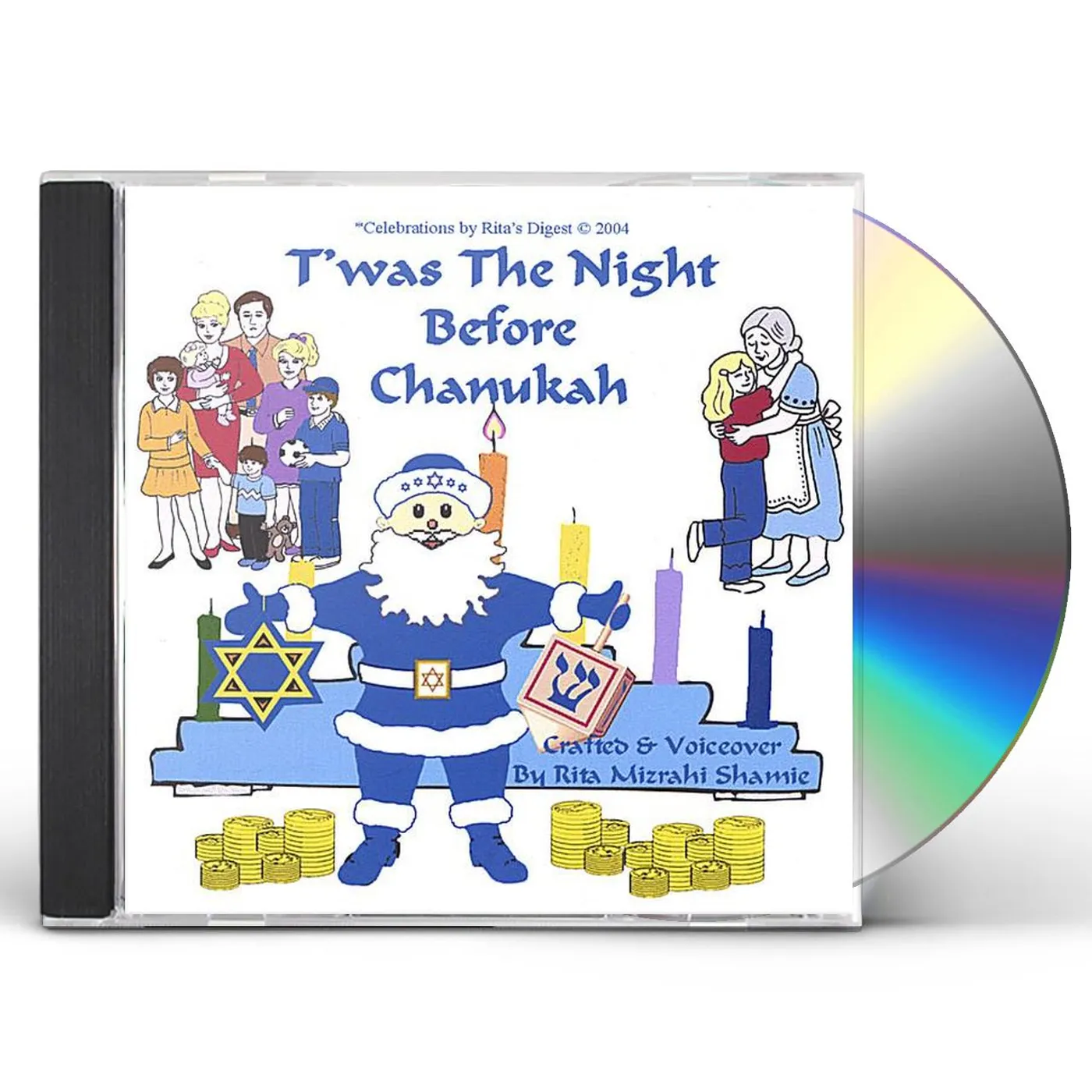 Rita Mizrahi Shamie GRANDMA RITA PRESENTS T'WAS THE NIGHT BEFORE CHANU CD