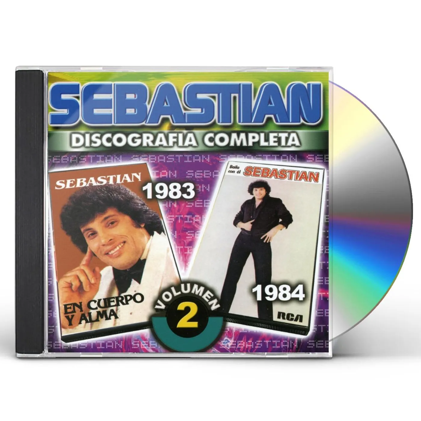 SebastiAn DISCOGRAFIA COMPLETA 2 CD