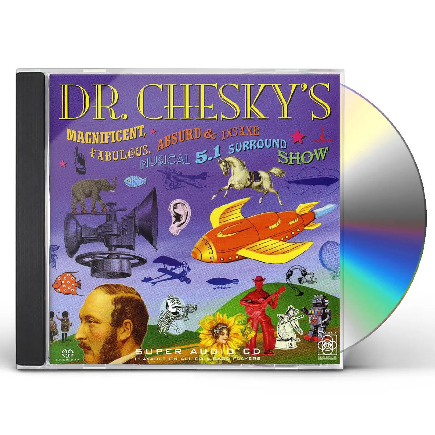 David Chesky DR CHESKY'S MAGNIFICENT FAB ABSURD MUSCAL (HYBRID) CD Super Audio CD