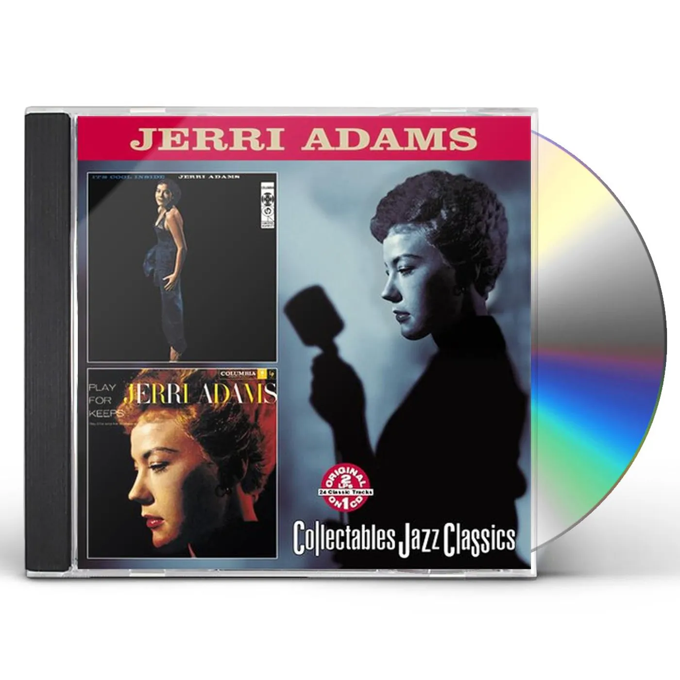 Jerri Adams IT'S COOL INSIDE / PLAY FOR KEEPS CD