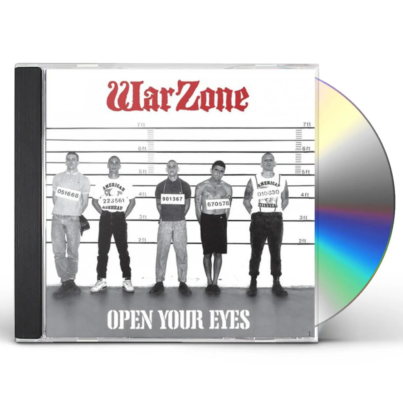 Warzone OPEN YOUR EYES CD